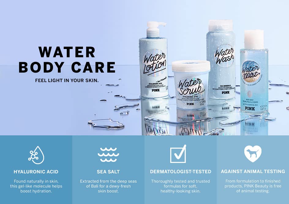 Foto 5 | Loción Corporal Victoria's Secret Pink Water Con Ácido Hialurónico - Venta Internacional.