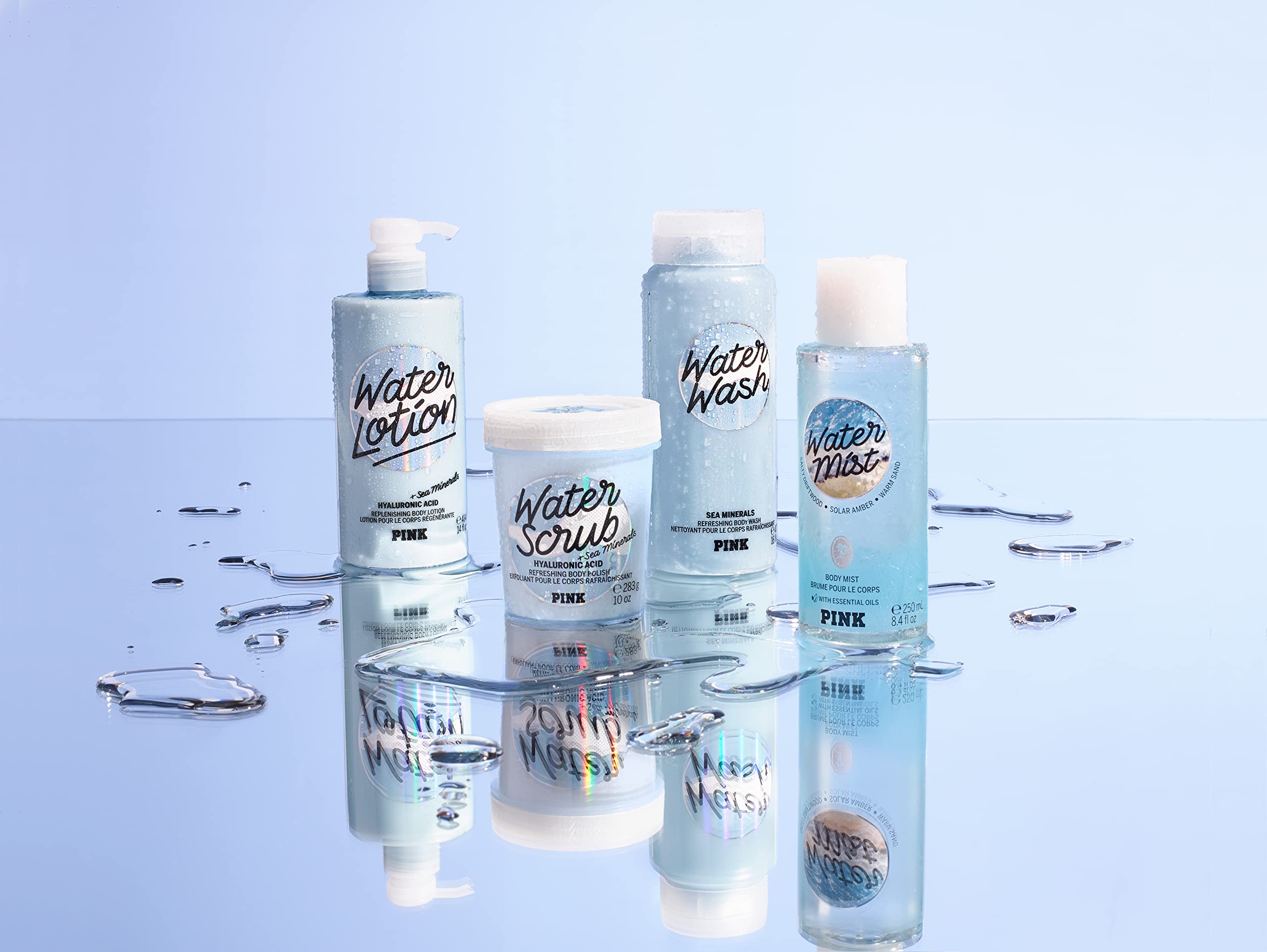 Foto 6 | Loción Corporal Victoria's Secret Pink Water Con Ácido Hialurónico - Venta Internacional.