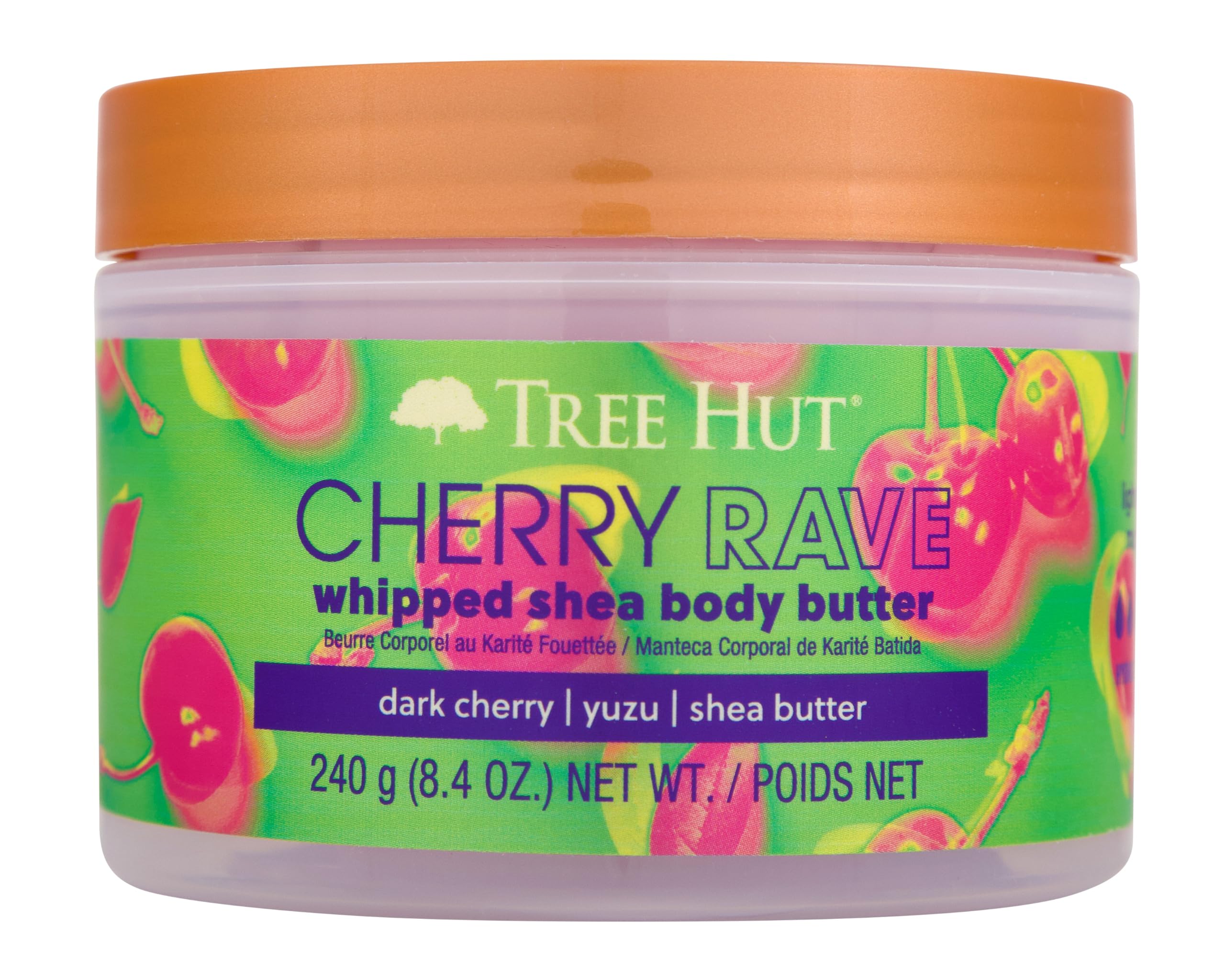Foto 2 pulgar | Manteca Corporal Tree Hut Cherry Rave Con Karité Batido 250 Ml - Venta Internacional.