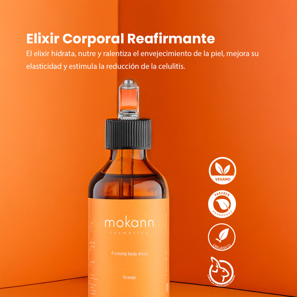 Foto 4 | Elixir Corporal Mokann Reafirmante Con Naranja Dulce 100ml