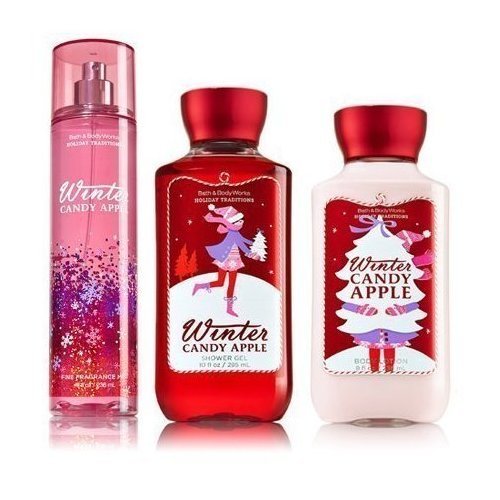 Foto 2 pulgar | Set Bath & Body Works Winter Candy Apple Con Loción, 226 G - Venta Internacional.