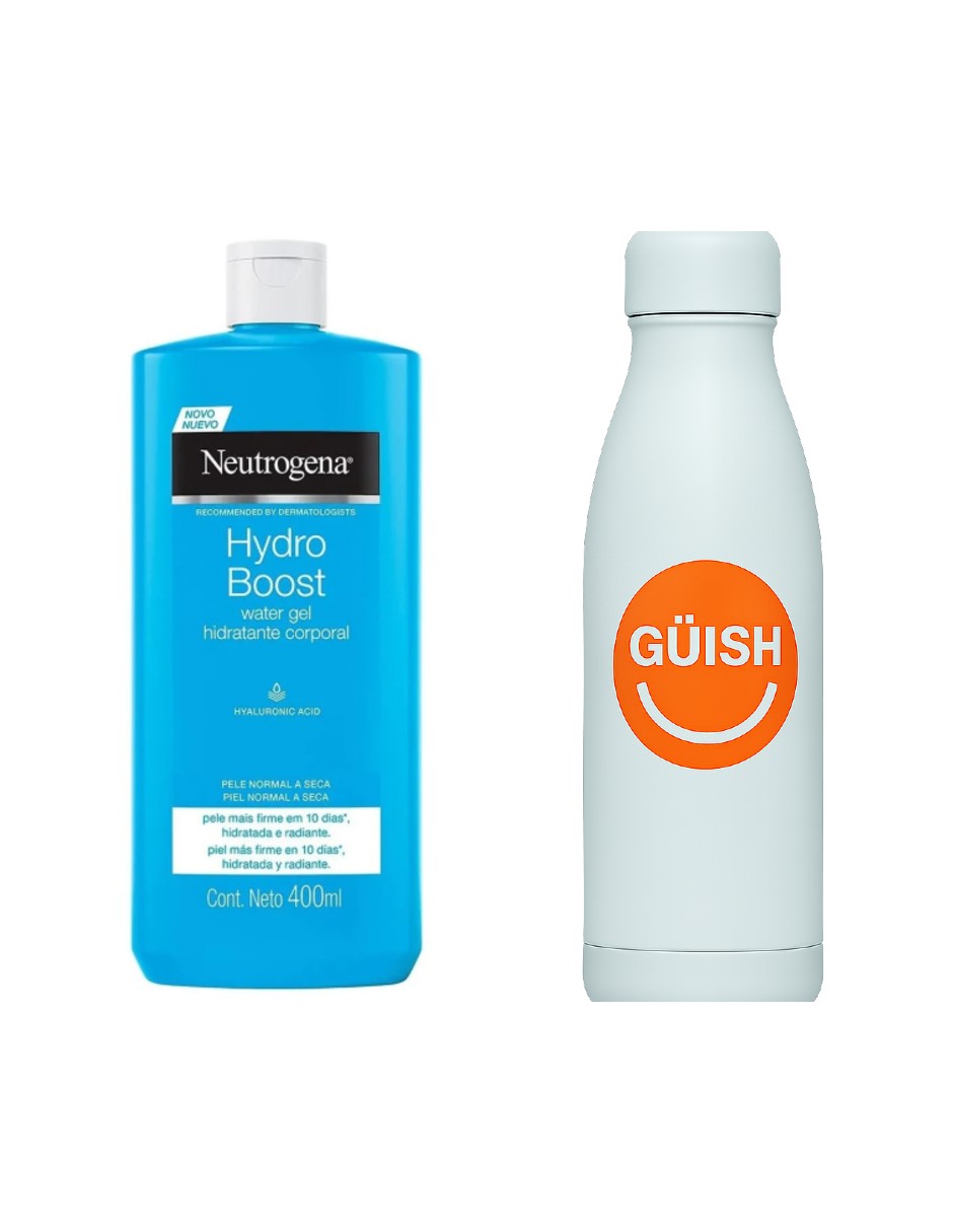 Foto 1 | Crema Corporal En Gel Neutrogena Hydro Boost 400 Ml + Gratis Termo Güish De Regalo