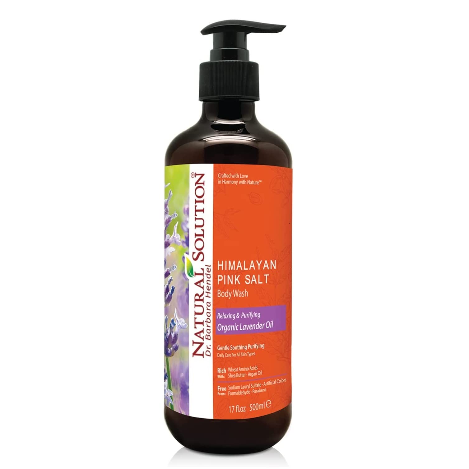 Foto 2 pulgar | Gel De Baño Natural Solution Pink Salt Con Lavanda Orgánica 500 - Venta Internacional.