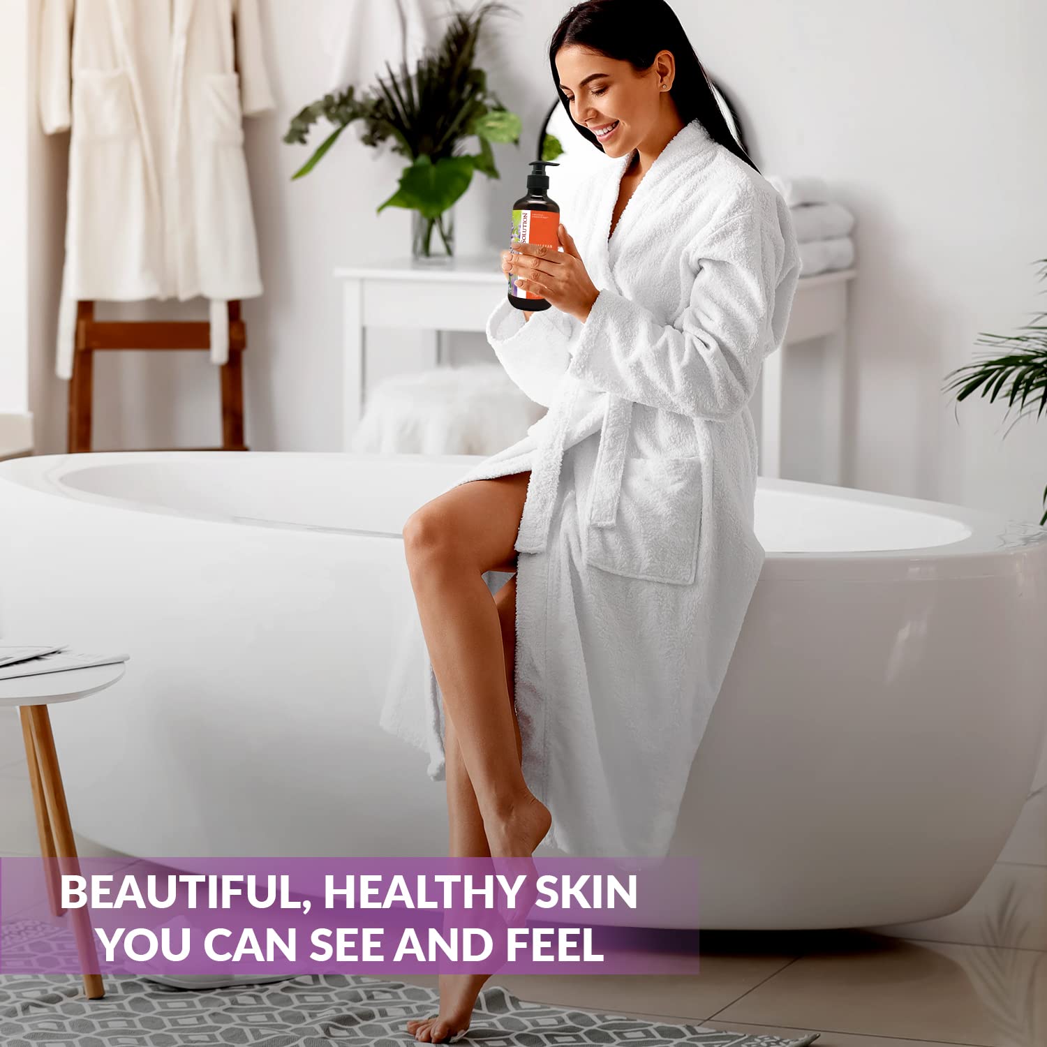 Foto 5 | Gel De Baño Natural Solution Pink Salt Con Lavanda Orgánica 500 - Venta Internacional.