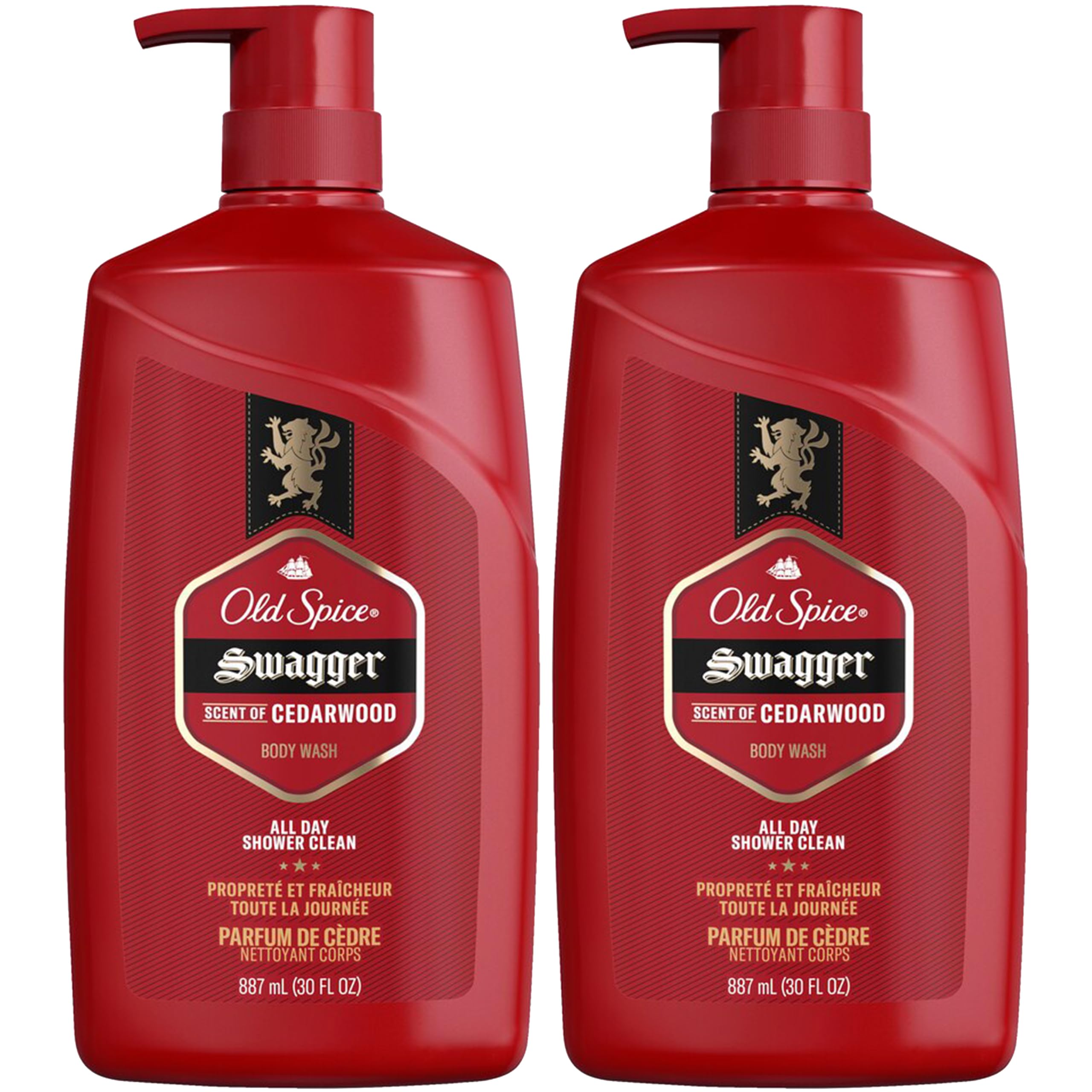 Foto 2 pulgar | Gel De Baño Old Spice Swagger Red Collection, 900 Ml, Paquete De 2 - Venta Internacional.