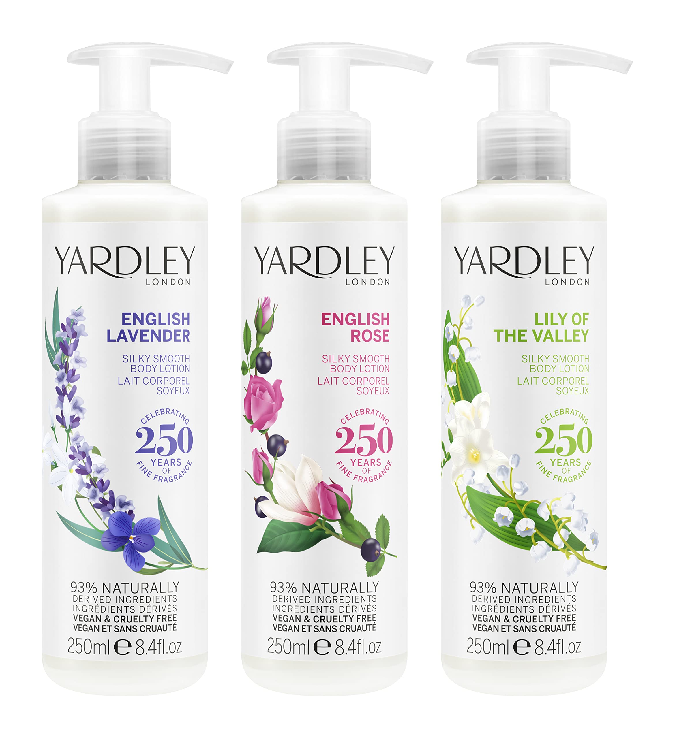Foto 3 pulgar | Loción Corporal Hidratante Yardley London English Rose 250 Ml - Venta Internacional.