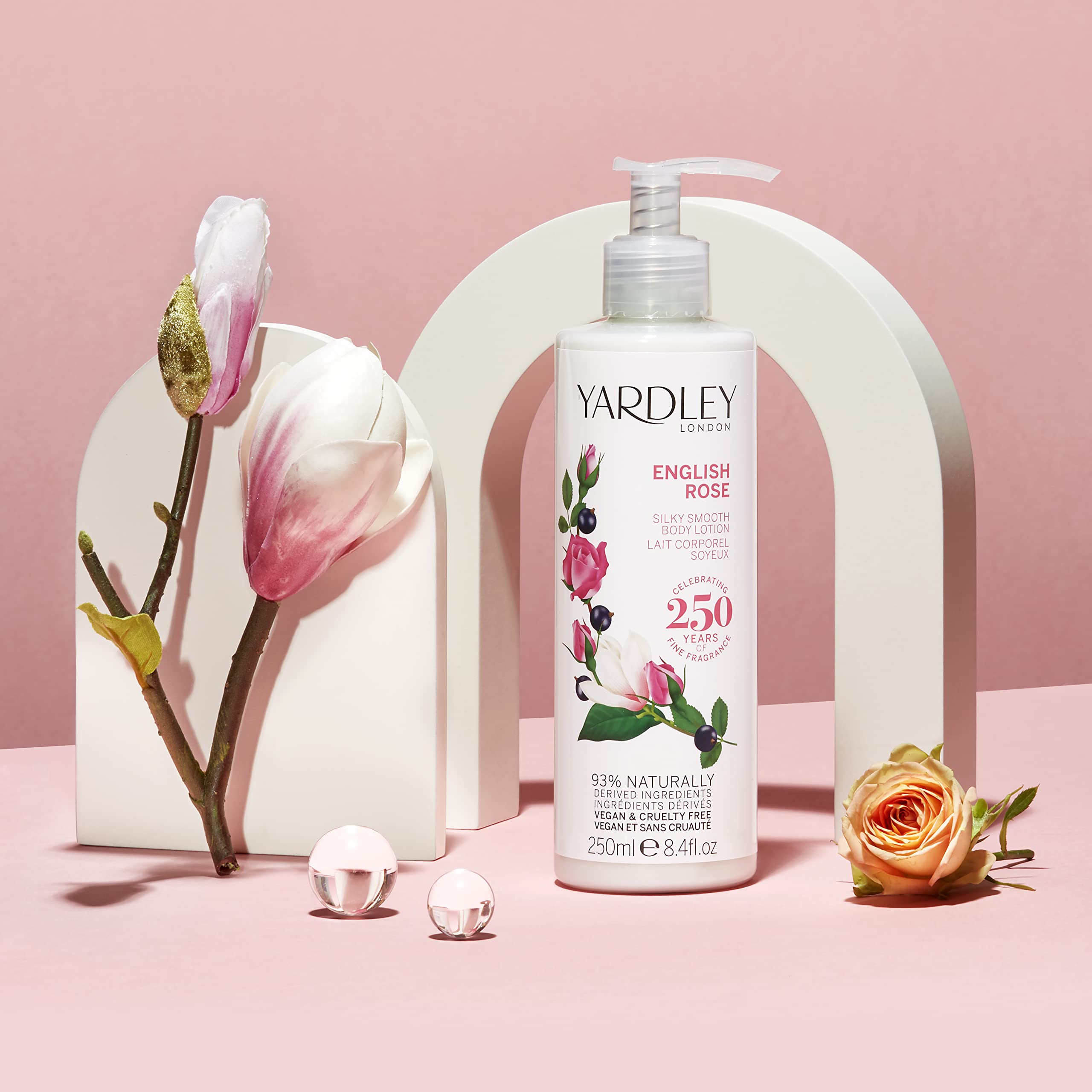 Foto 3 | Loción Corporal Hidratante Yardley London English Rose 250 Ml - Venta Internacional.