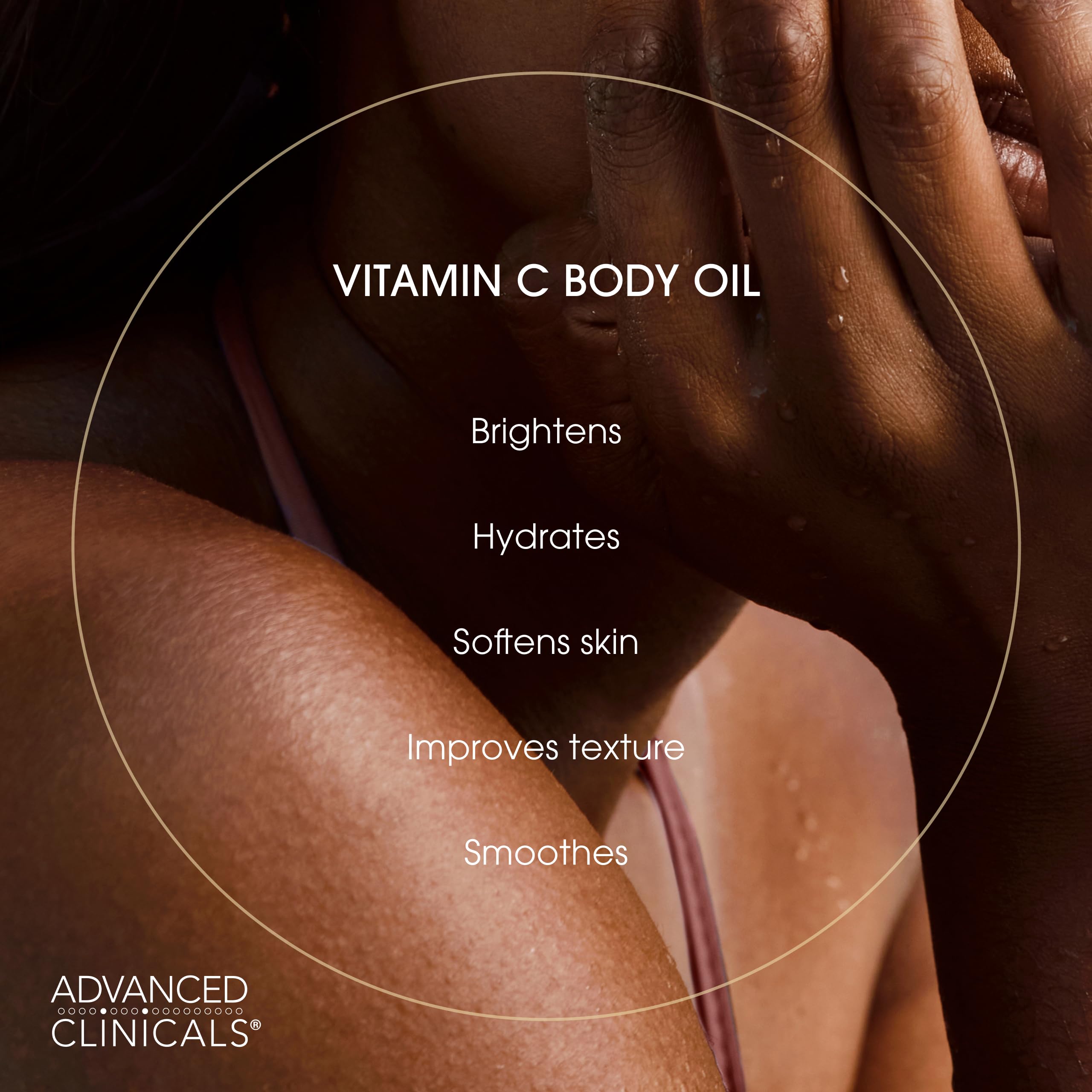 Foto 7 pulgar | Aceite Corporal Advanced Clinicals Vitamina C Con Vitamina E 110 Ml - Venta Internacional.