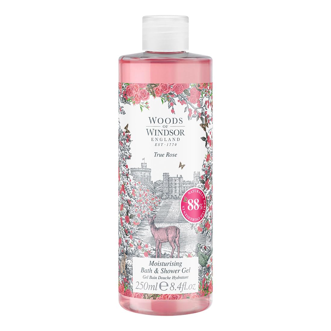 Foto 1 | Gel De Ducha Woods Of Windsor Rose True Rose Scent 250 Ml Para Mujer - Venta Internacional.