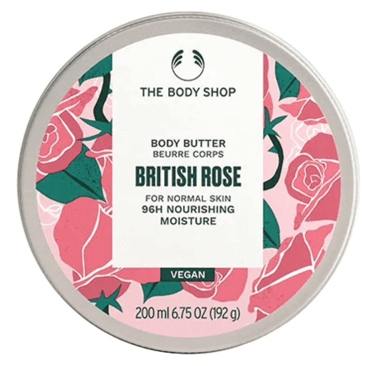 Foto 2 pulgar | The Body Shop Crema Corporal Body Butter Rosas Britanicas 200ml