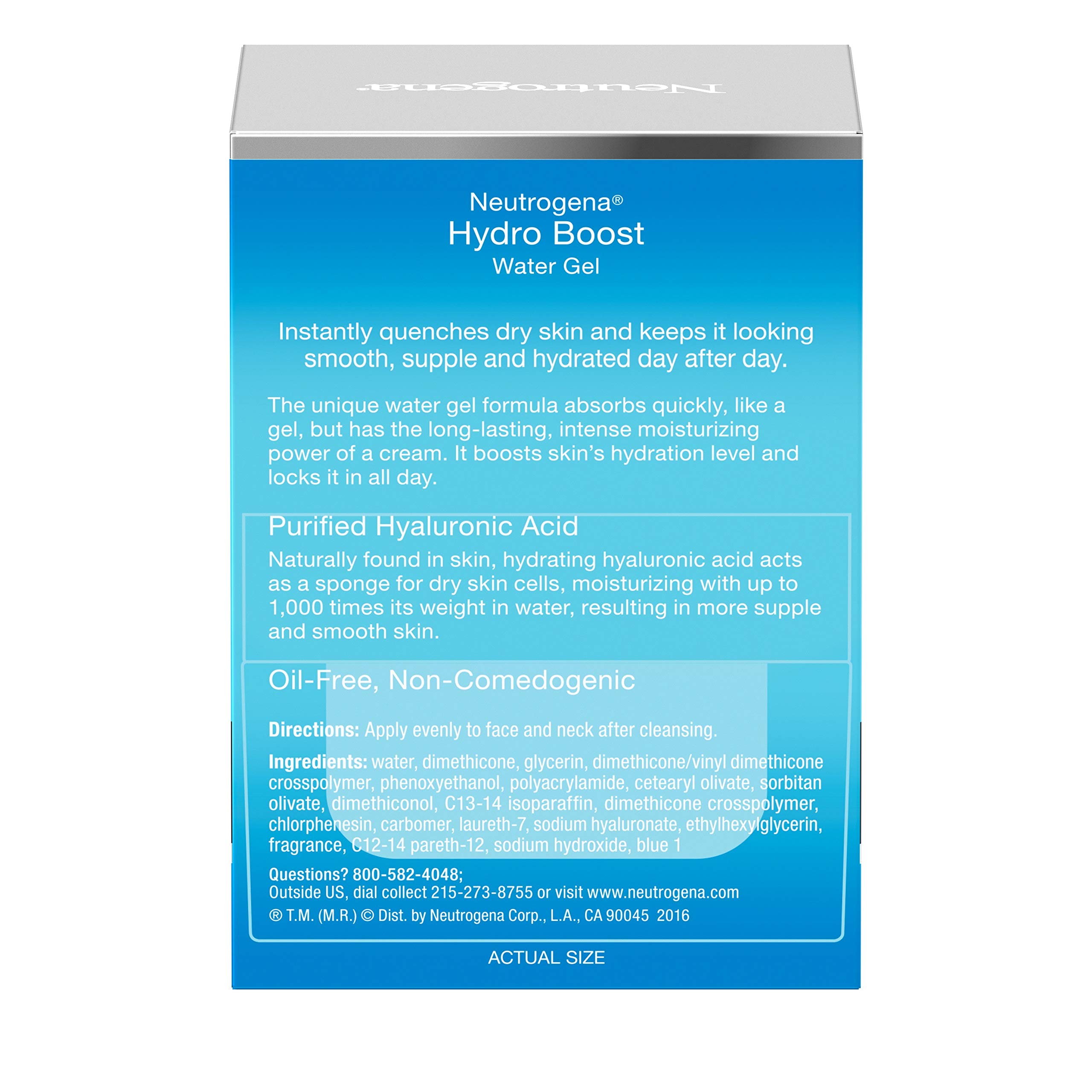 Foto 5 pulgar | Crema Hidratante Neutrogena Hydro Boost Con Ácido Hialurónico 150 Ml X3 - Venta Internacional.