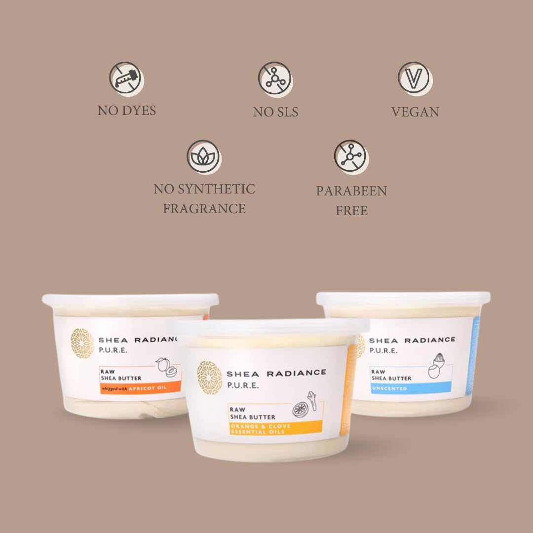 Foto 5 | Manteca De Karité Cruda Body Butter Shea Radiance P.u.r.e 265 Ml - Venta Internacional.