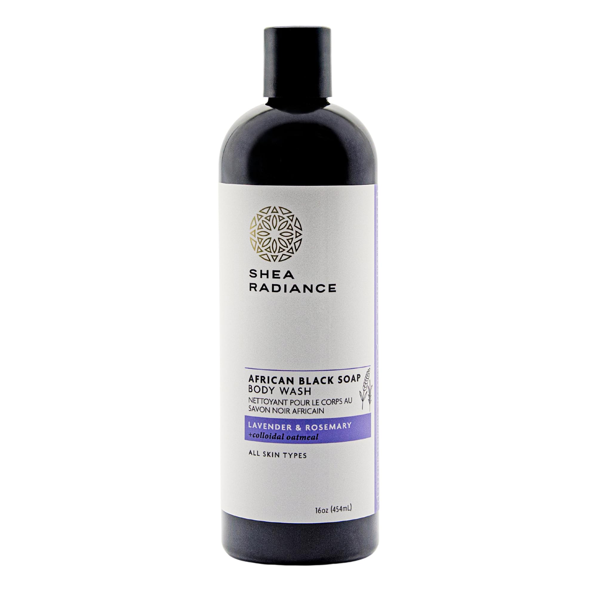 Foto 1 | Jabón Corporal Shea Radiance African Black Soap Para Piel Seca, 480 Ml - Venta Internacional.