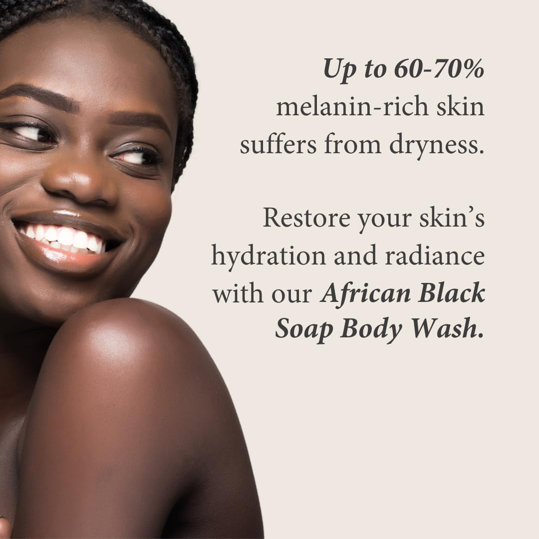 Foto 5 pulgar | Jabón Corporal Shea Radiance African Black Soap Para Piel Seca, 480 Ml - Venta Internacional.