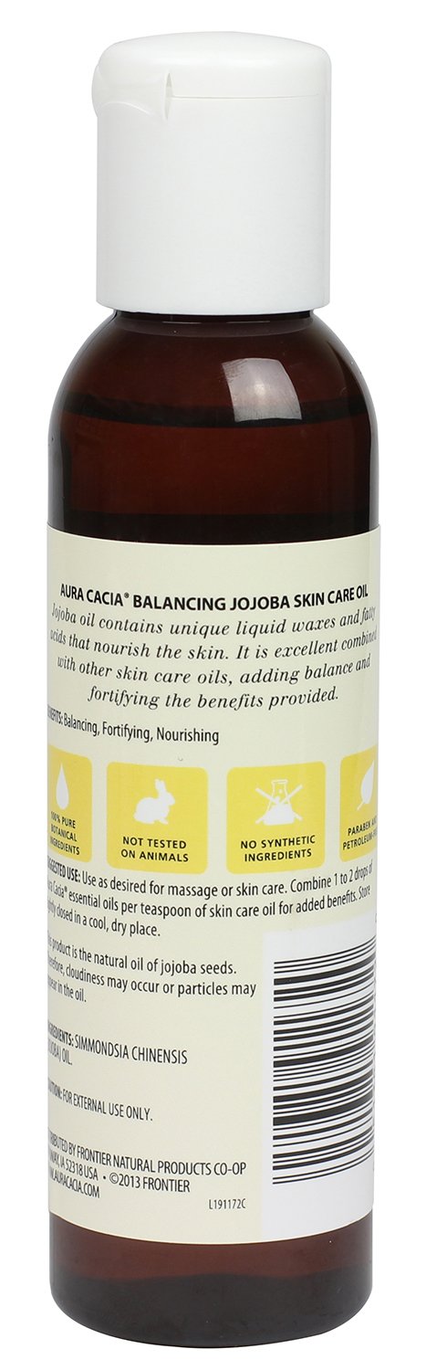 Foto 3 pulgar | Aceite Para El Cuidado De La Piel Aura Cacia Balancing Jojoba 120ml - Venta Internacional.