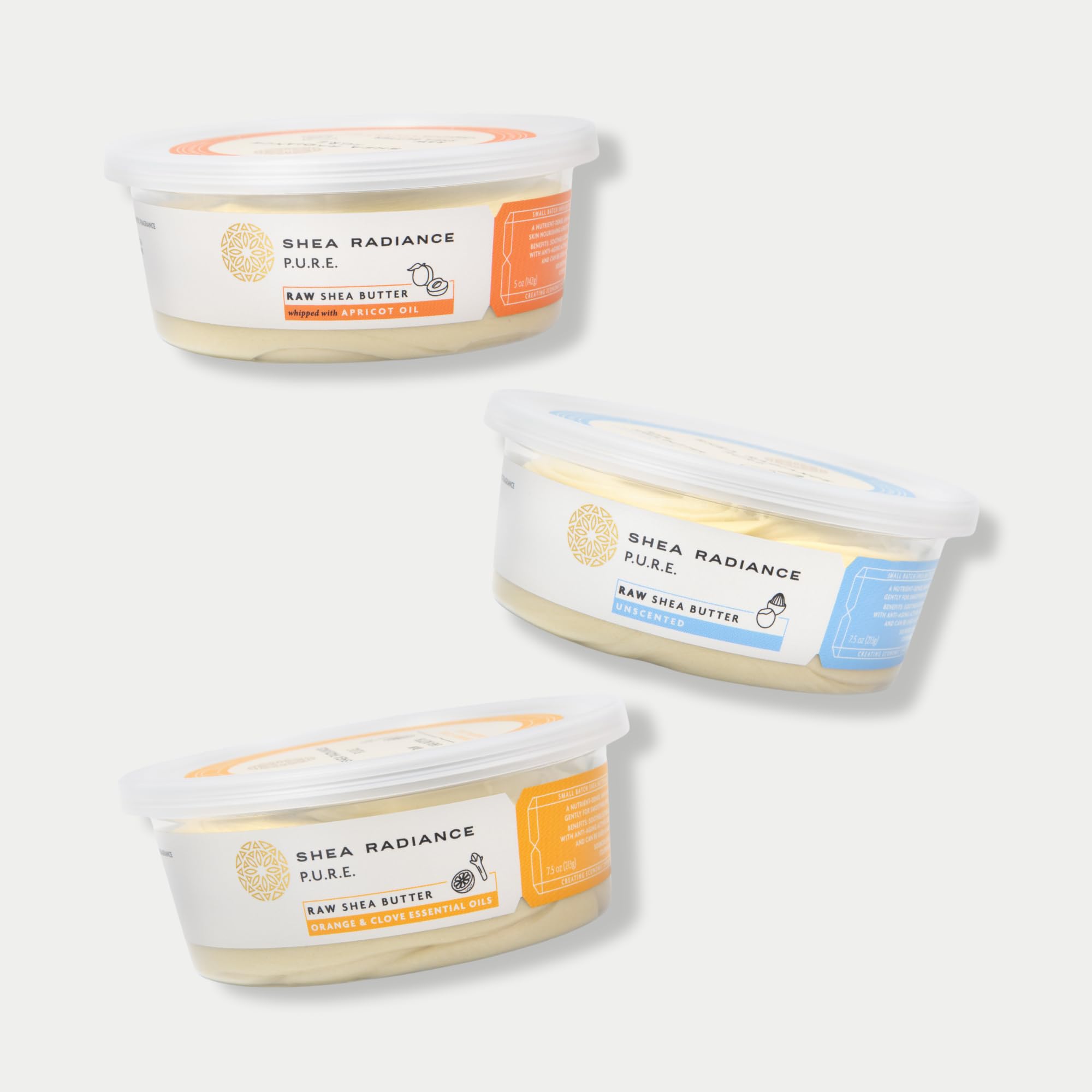 Foto 2 | Manteca De Karité Cruda Body Butter Shea Radiance P.u.r.e 220 Ml - Venta Internacional.