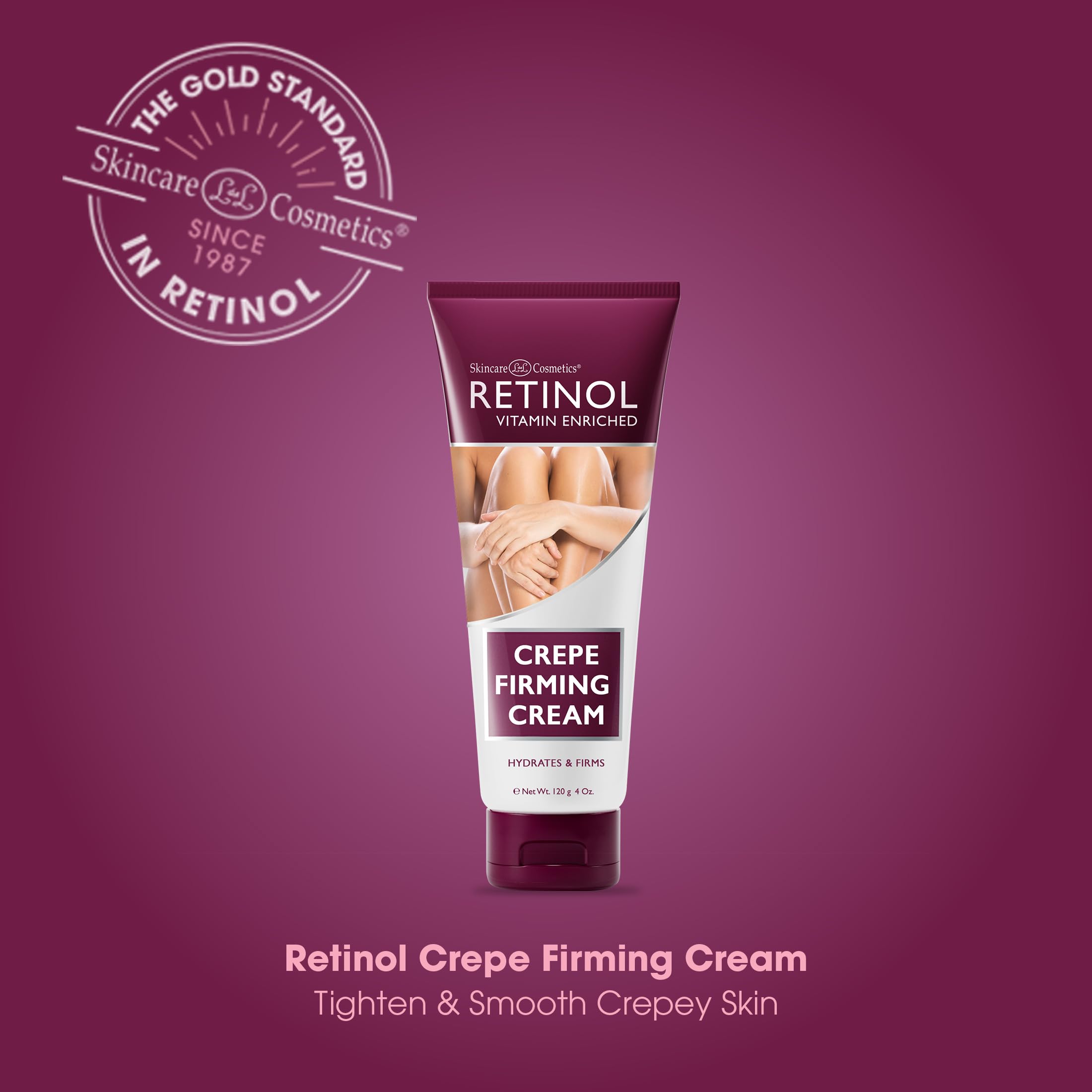 Foto 4 pulgar | Crepe Reafirmante Antienvejecimiento Con Retinol, 120 Ml Con 4 Onzas - Venta Internacional.