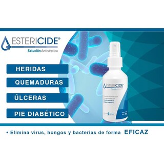 Foto 2 | Estericide Solución Antiséptica, Spray De 60ml Para Infecciones, Lesiones, Quemaduras Y Pie Diabético