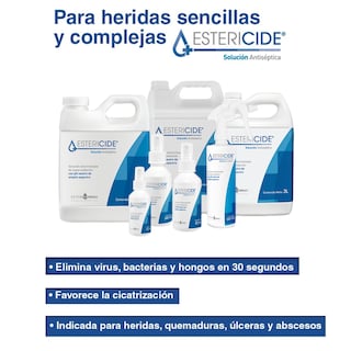 Foto 3 | Estericide Solución Antiséptica, Spray De 60ml Para Infecciones, Lesiones, Quemaduras Y Pie Diabético