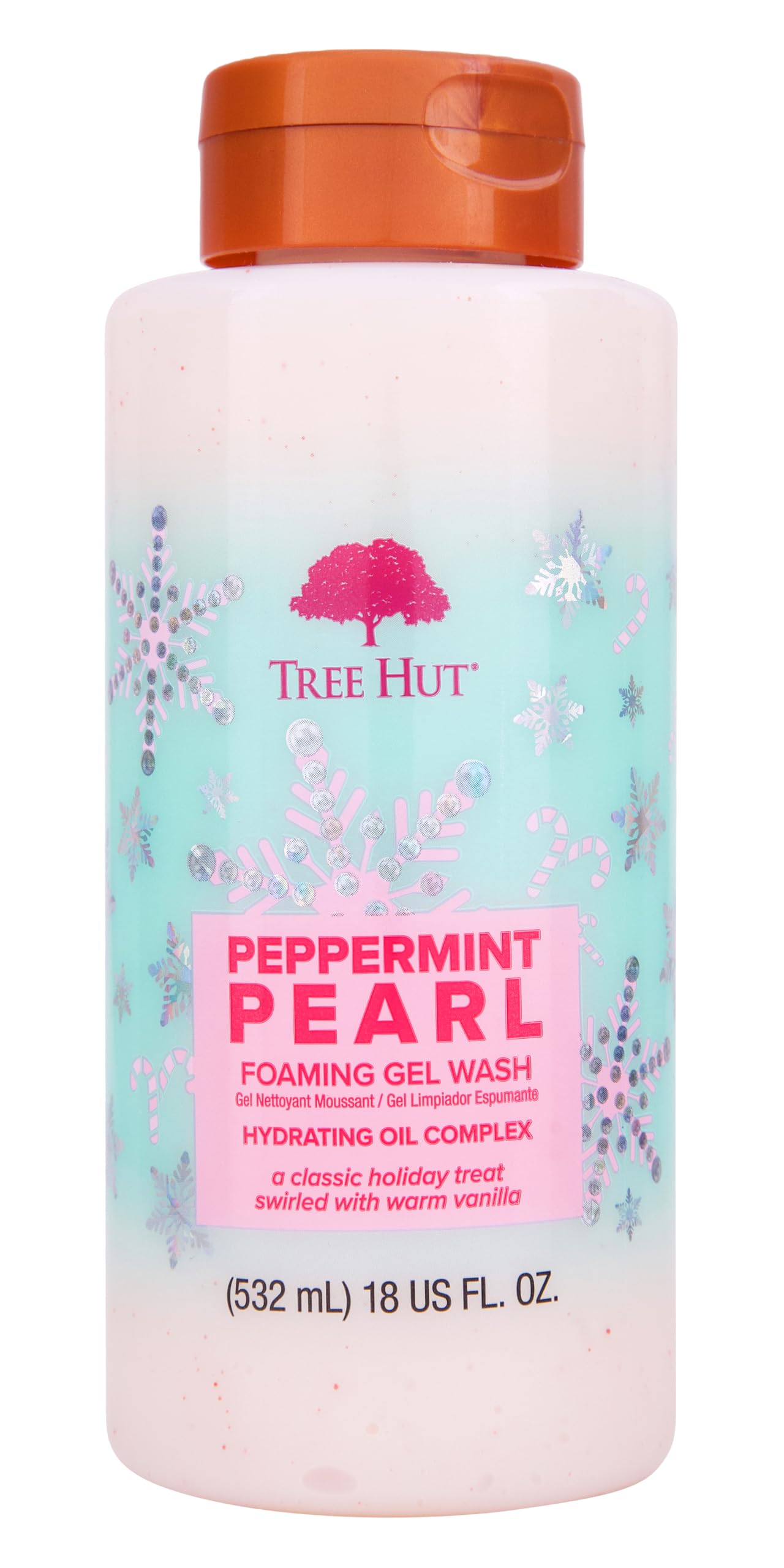 Foto 2 pulgar | Gel Limpiador Espumoso Tree Hut Peppermint Pearl 530 Ml - Venta Internacional.