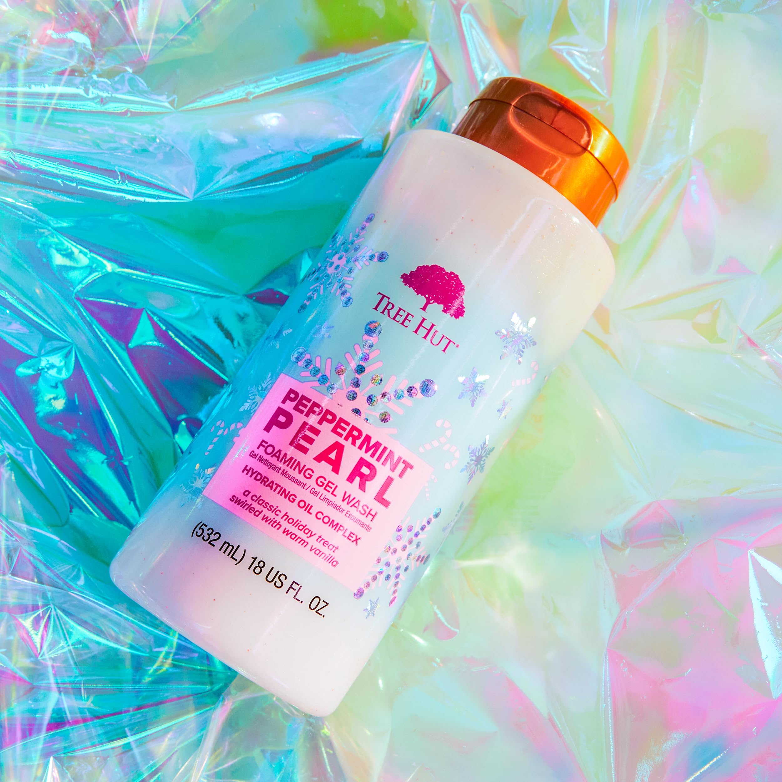 Foto 2 | Gel Limpiador Espumoso Tree Hut Peppermint Pearl 530 Ml - Venta Internacional.