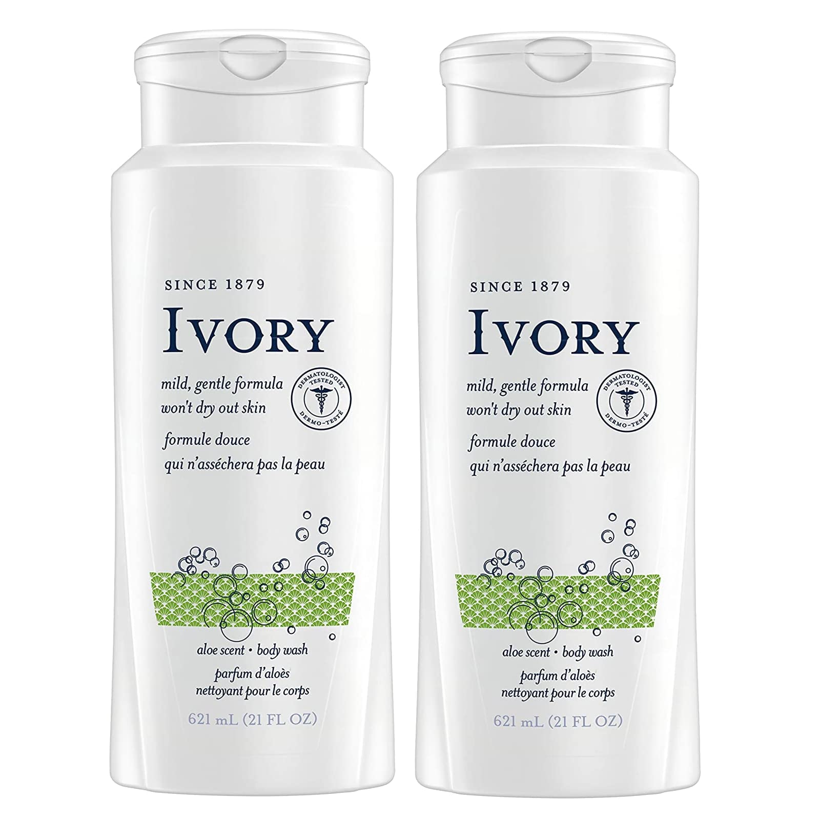 Foto 2 pulgar | Gel De Baño Con Aroma A Marfil Con Aloe, 620 Ml (paquete De 2) - Venta Internacional.