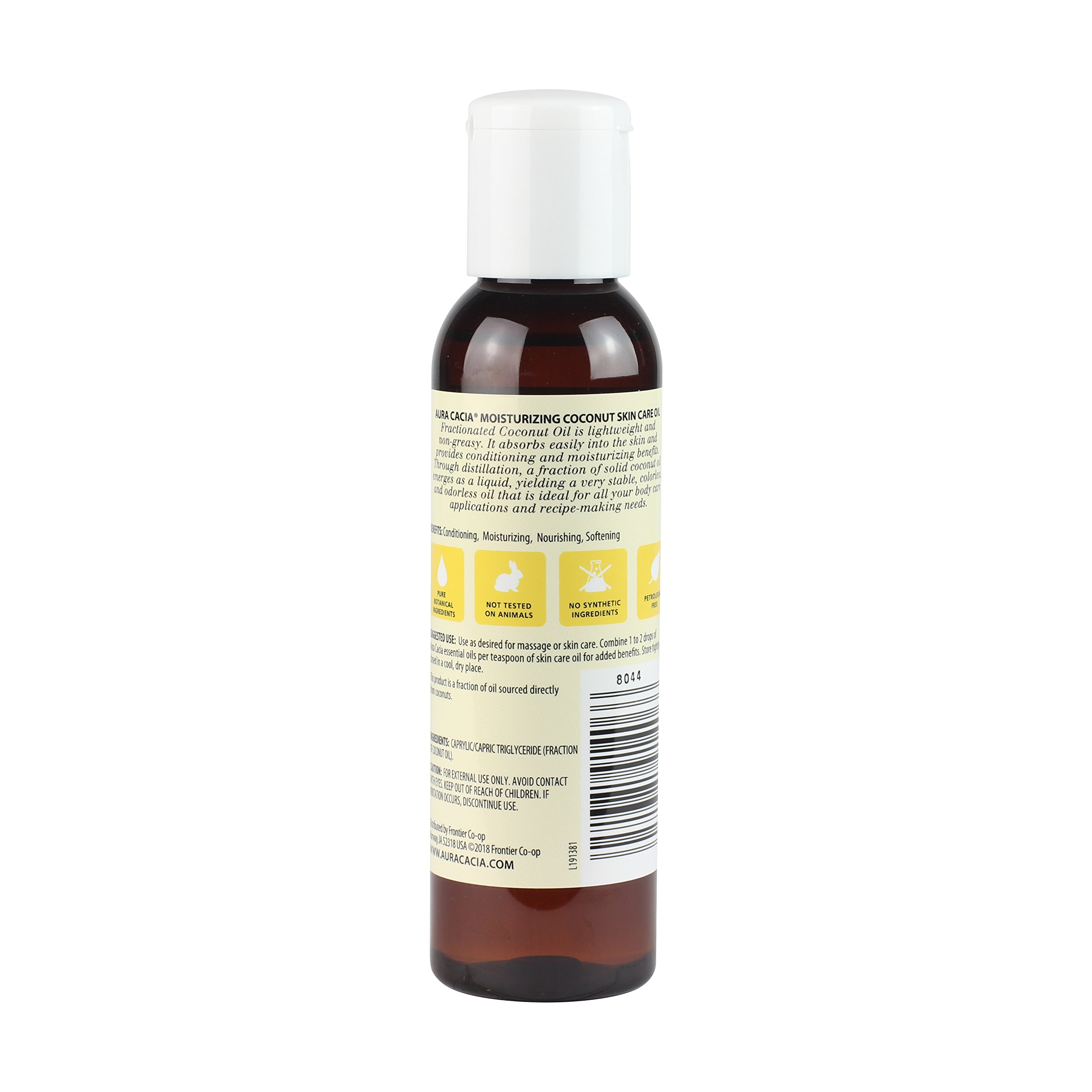 Foto 2 | Aceite De Coco Fraccionado Aura Cacia Skin Care 120 Ml - Venta Internacional.