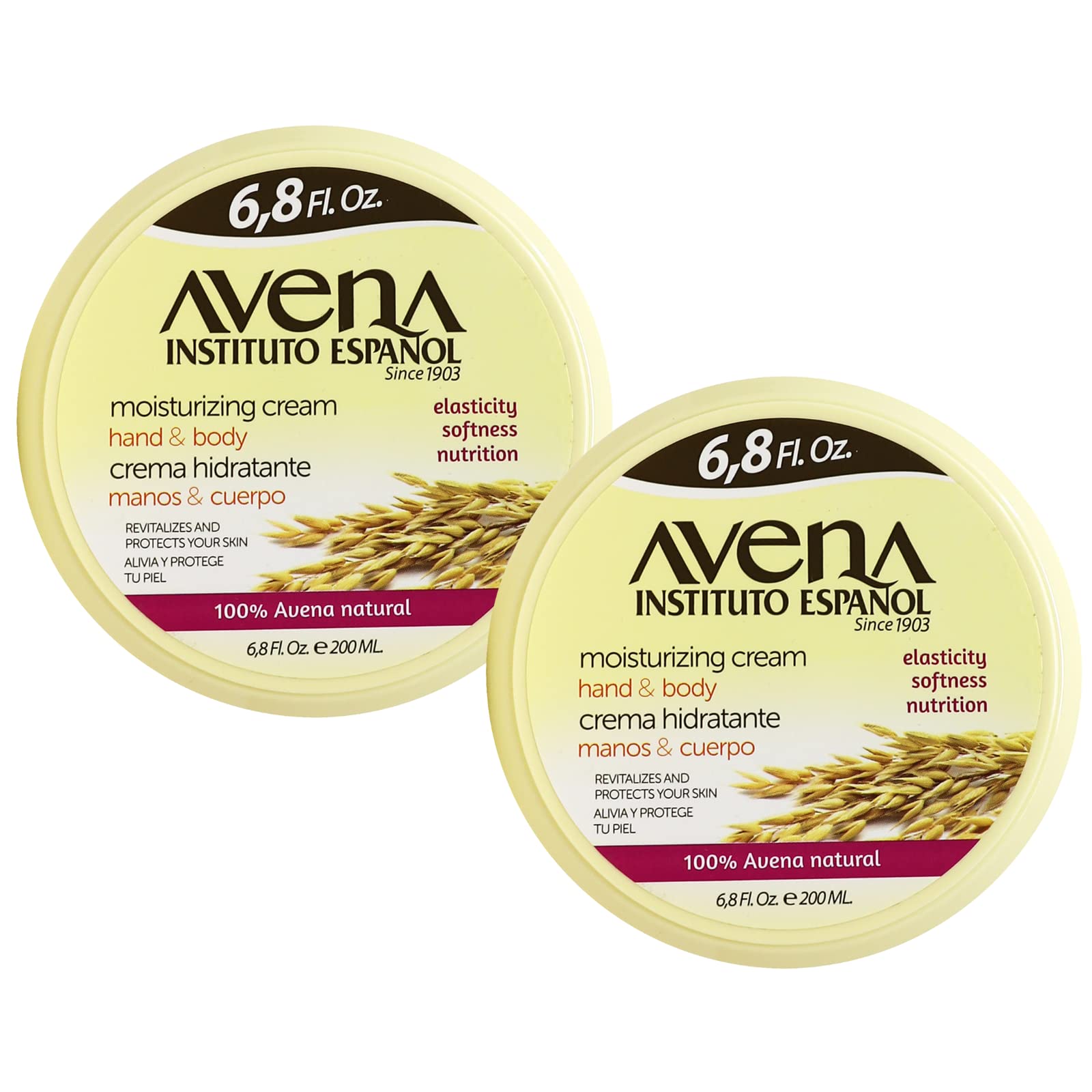 Foto 2 pulgar | Crema Hidratante Avena Instituto Español Para Manos Y Cuerpo 200 Ml X2 - Venta Internacional.