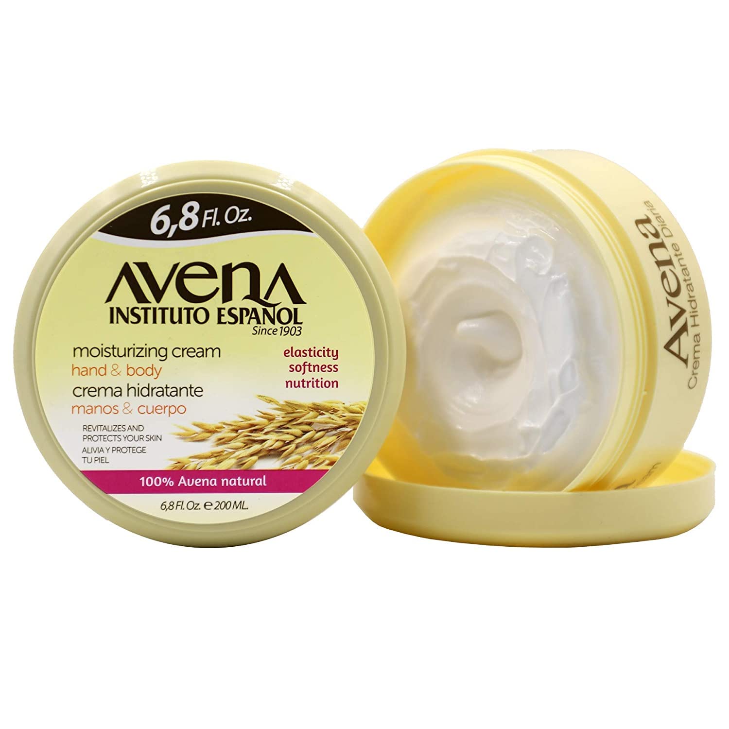 Foto 3 pulgar | Crema Hidratante Avena Instituto Español Para Manos Y Cuerpo 200 Ml X2 - Venta Internacional.