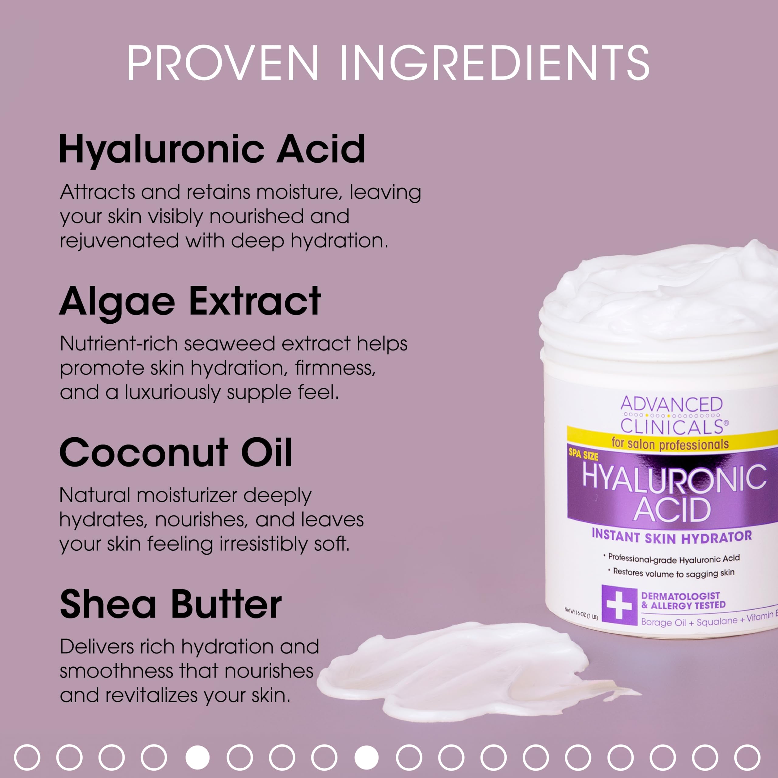 Foto 7 pulgar | Crema De Retinol Y Ácido Hialurónico De Advanced Clinicals Para El Cuidado De La Piel - Venta Internacional.