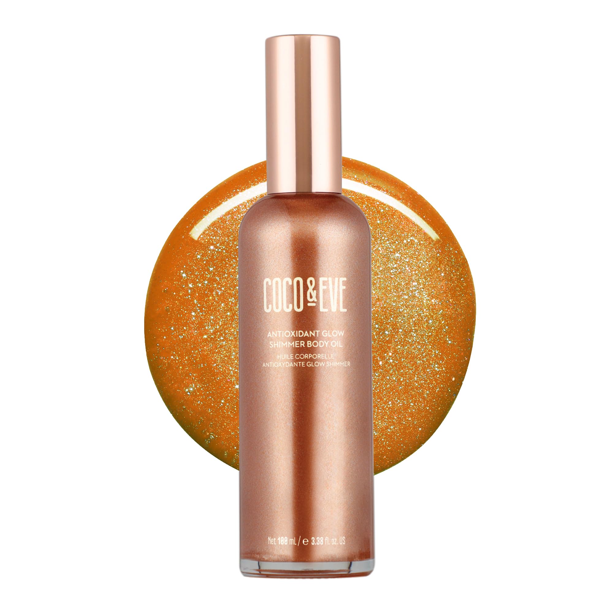Foto 1 | Aceite Corporal Coco & Eve Antioxidant Glow Shimmer 100 Ml - Venta Internacional.