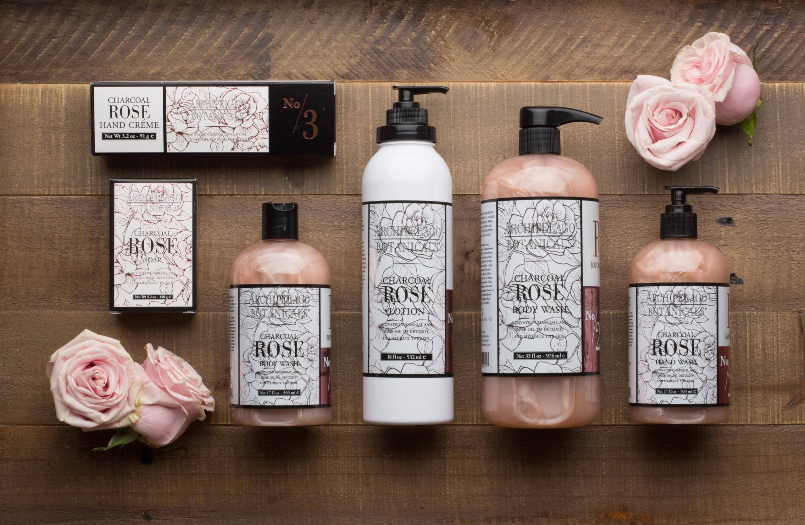 Foto 4 | Loción Corporal Archipelago Botanicals Charcoal Rose 530 Ml - Venta Internacional.