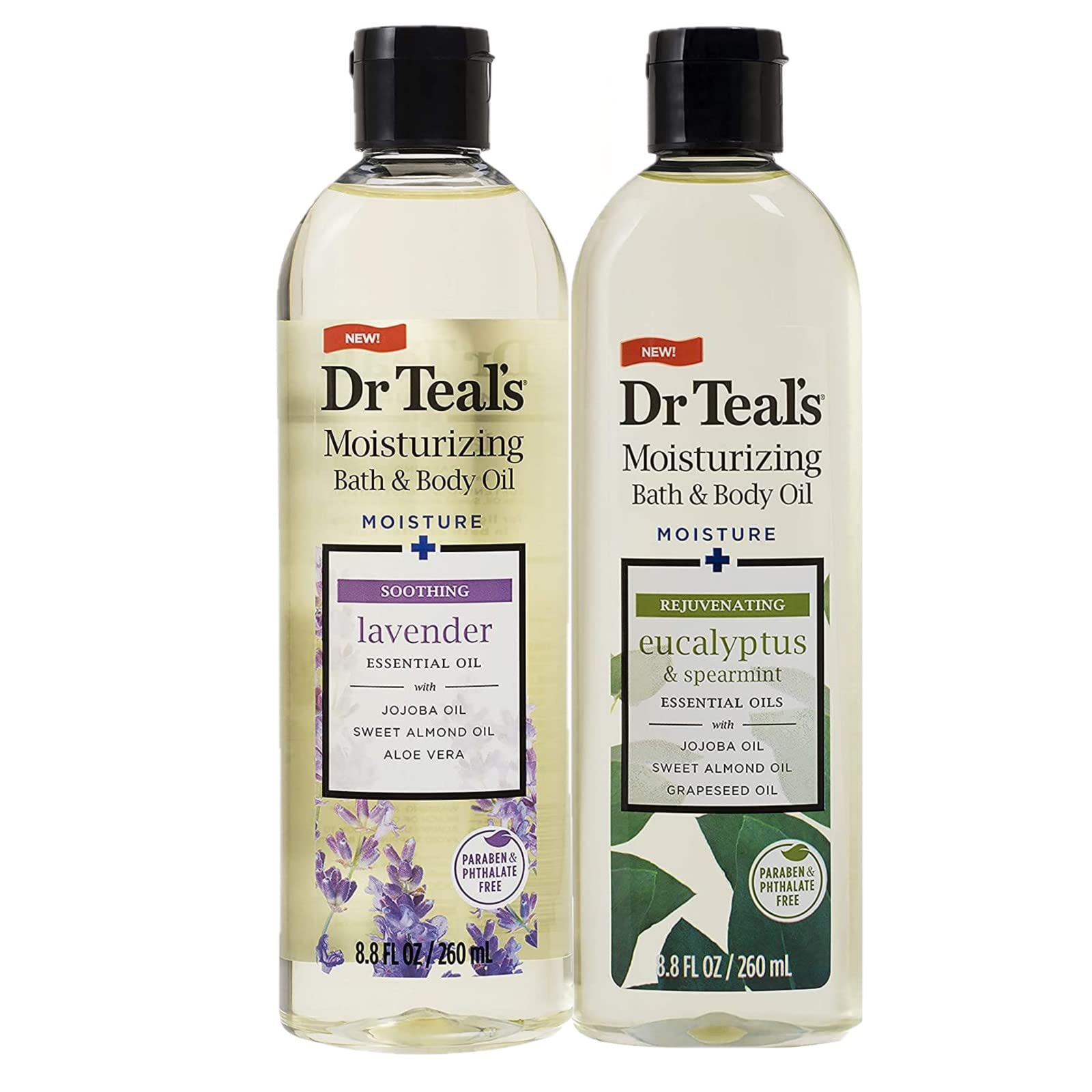 Foto 1 | Set De Regalo De Aceite Corporal Y De Baño Dr. Teal's Lavender & Eucalyptus - Venta Internacional.