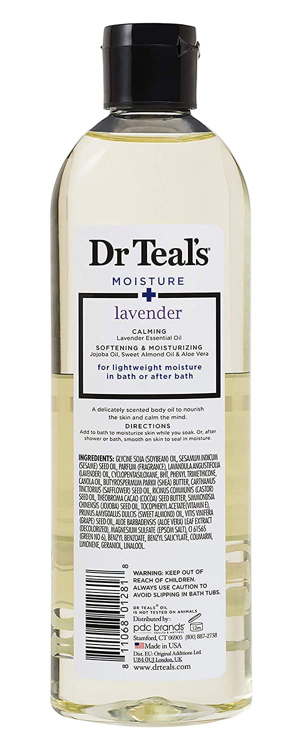 Foto 4 pulgar | Set De Regalo De Aceite Corporal Y De Baño Dr. Teal's Lavender & Eucalyptus - Venta Internacional.