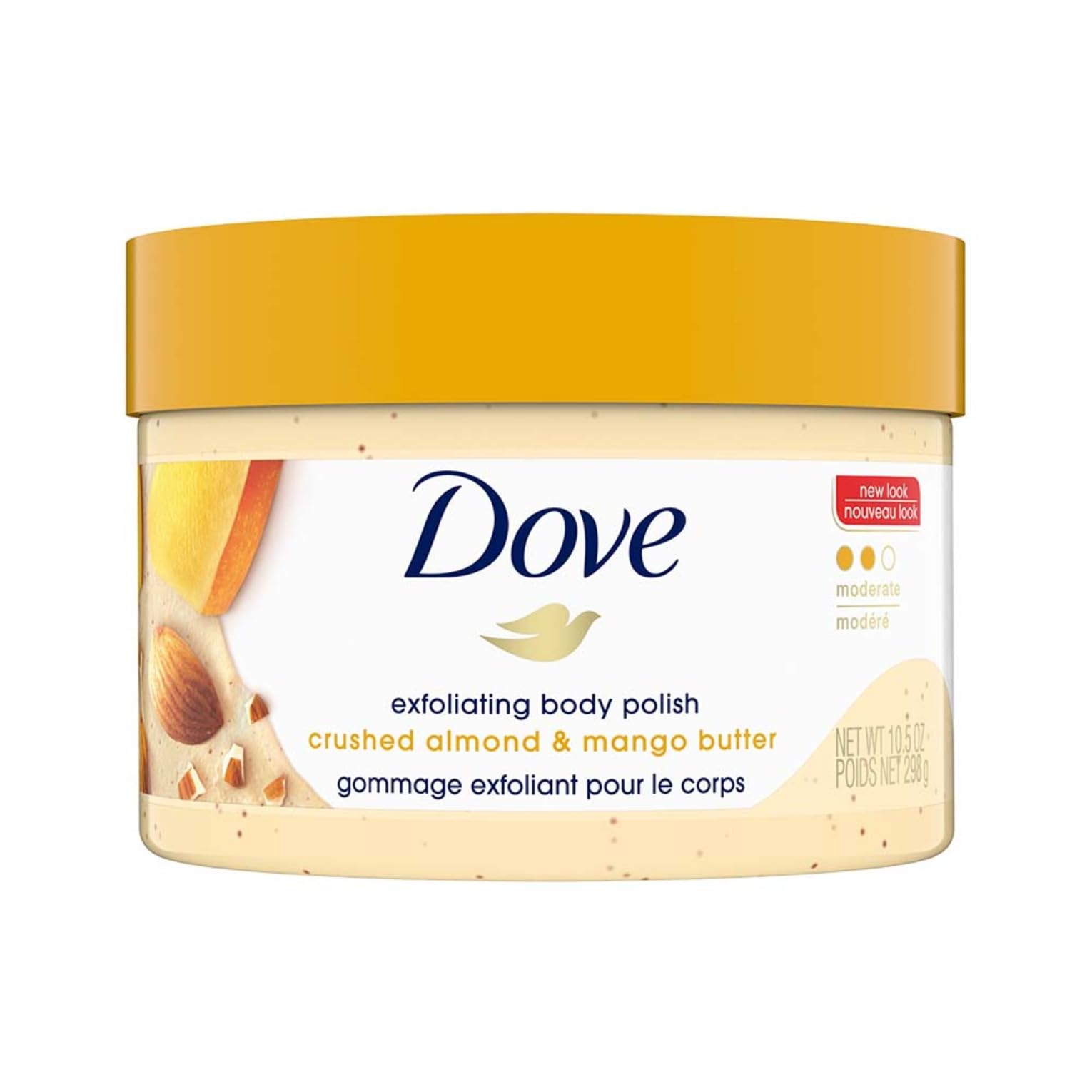 Foto 2 pulgar | Exfoliante Corporal Dove Scrub Con Mantequilla Triturada De Almendras Y Mango 310 Ml - Venta Internacional.