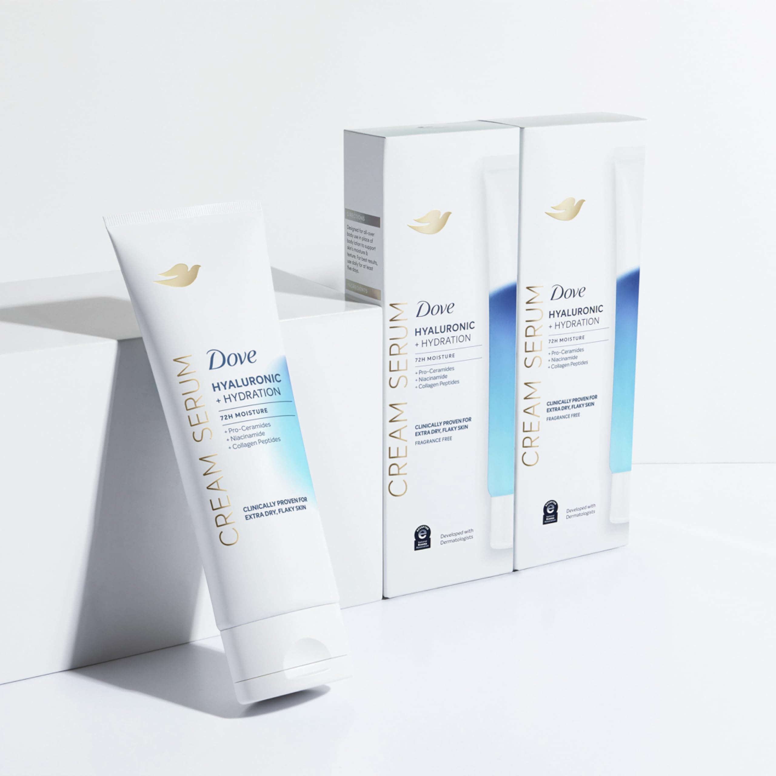 Foto 2 | Sérum Crema Dove Hyaluronic + Hydration 240 Ml Para Piel Extra Seca - Venta Internacional.