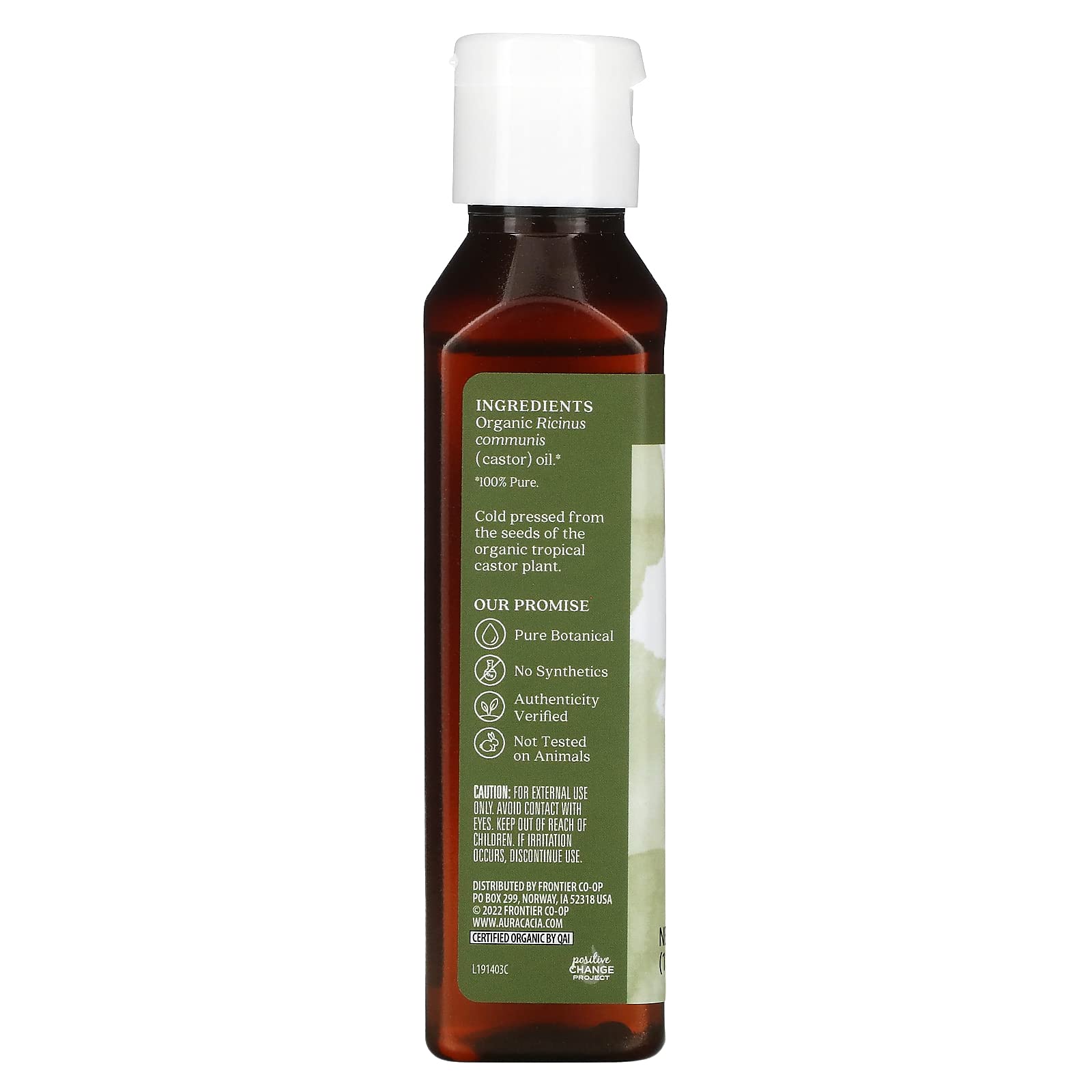 Foto 3 pulgar | Aceite Para El Cuidado De La Piel Aura Cacia Castor Organic 120 Ml - Venta Internacional.