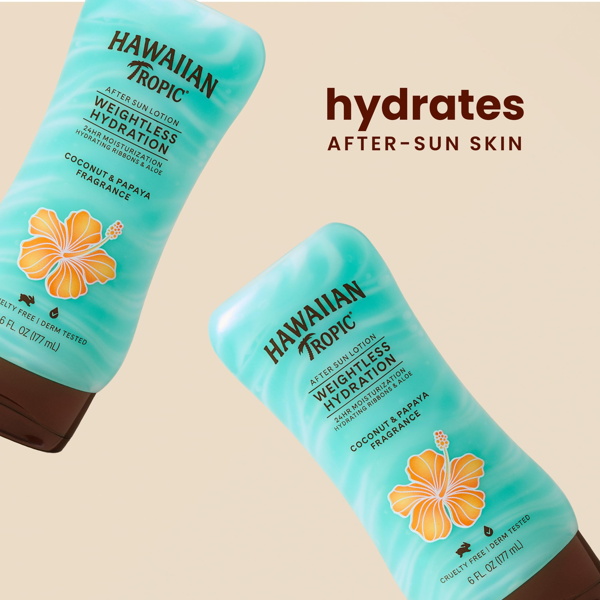 Foto 3 pulgar | Loción Para Después Del Sol Hawaiian Tropic Weightless Hydration 180 Ml - Venta Internacional.