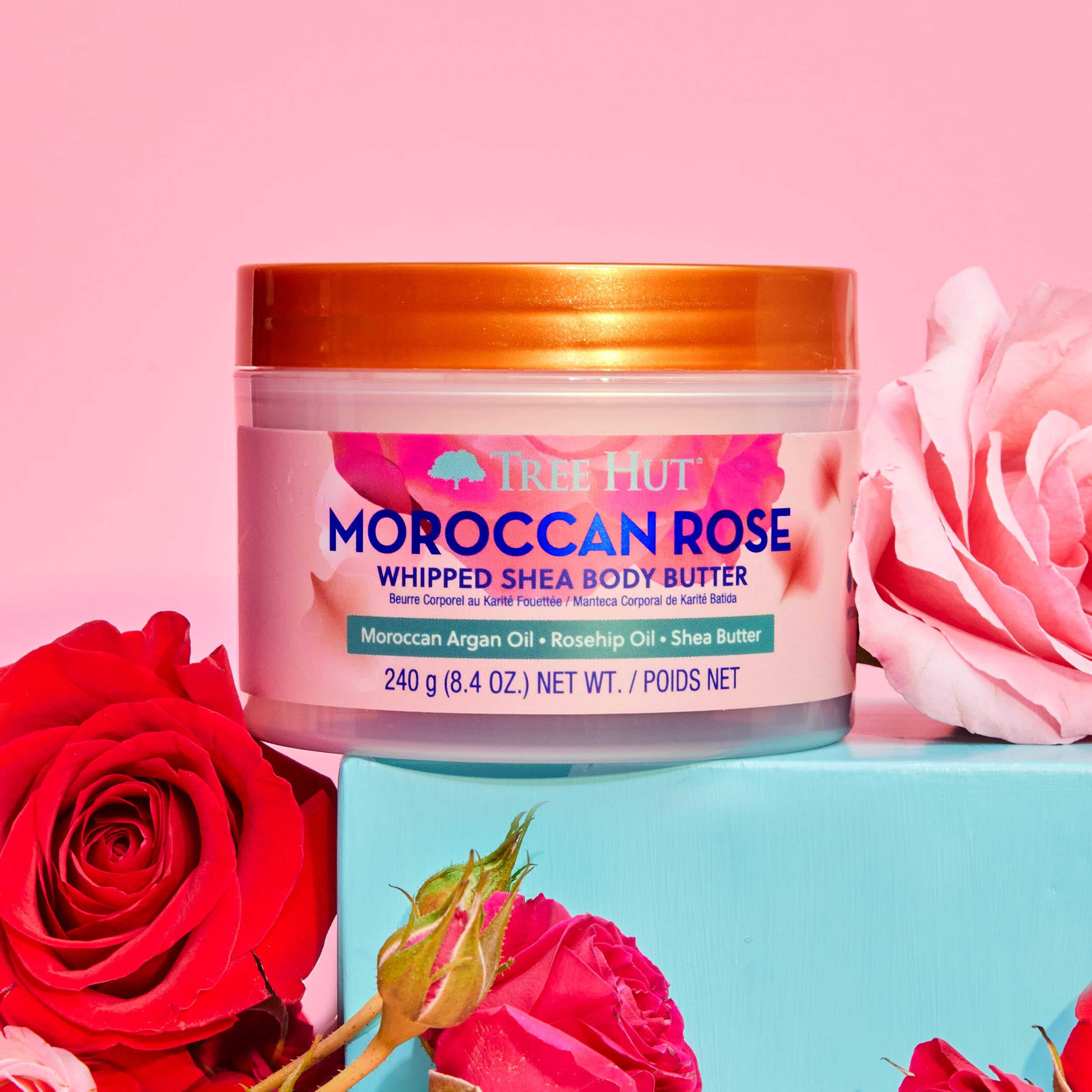 Foto 4 pulgar | Manteca Corporal Tree Hut De Karité Batida Con Rosas Marroquíes, 250 Ml - Venta Internacional.