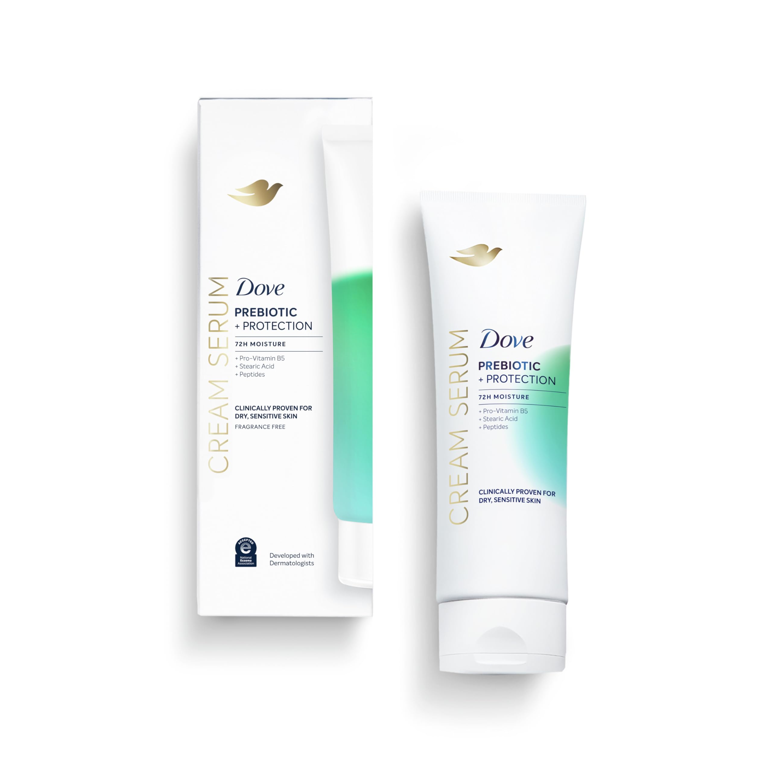 Foto 2 pulgar | Serum Cremoso Dove Prebiotic + Protection Para Pieles Secas Y Sensibles - Venta Internacional.