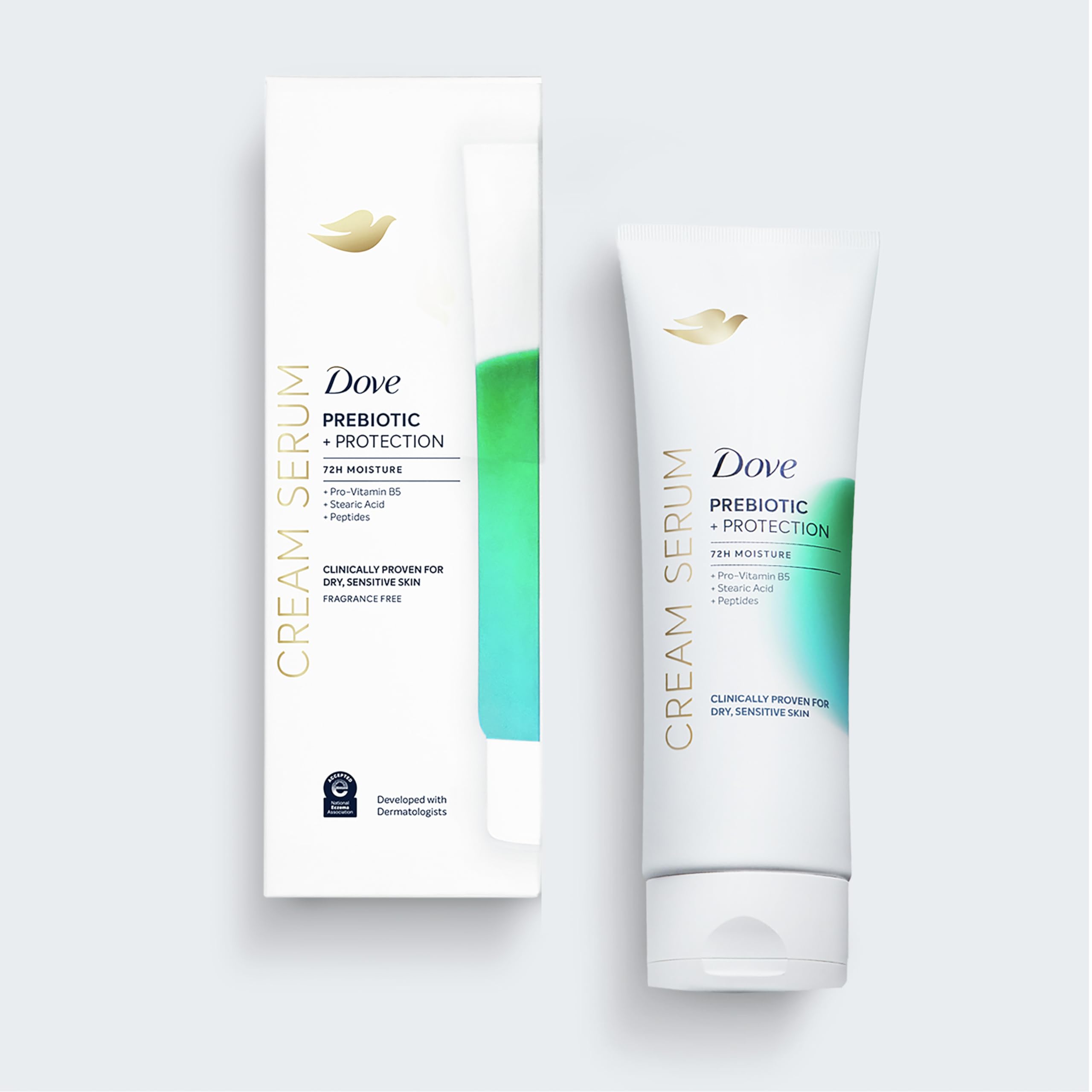 Foto 3 pulgar | Serum Cremoso Dove Prebiotic + Protection Para Pieles Secas Y Sensibles - Venta Internacional.
