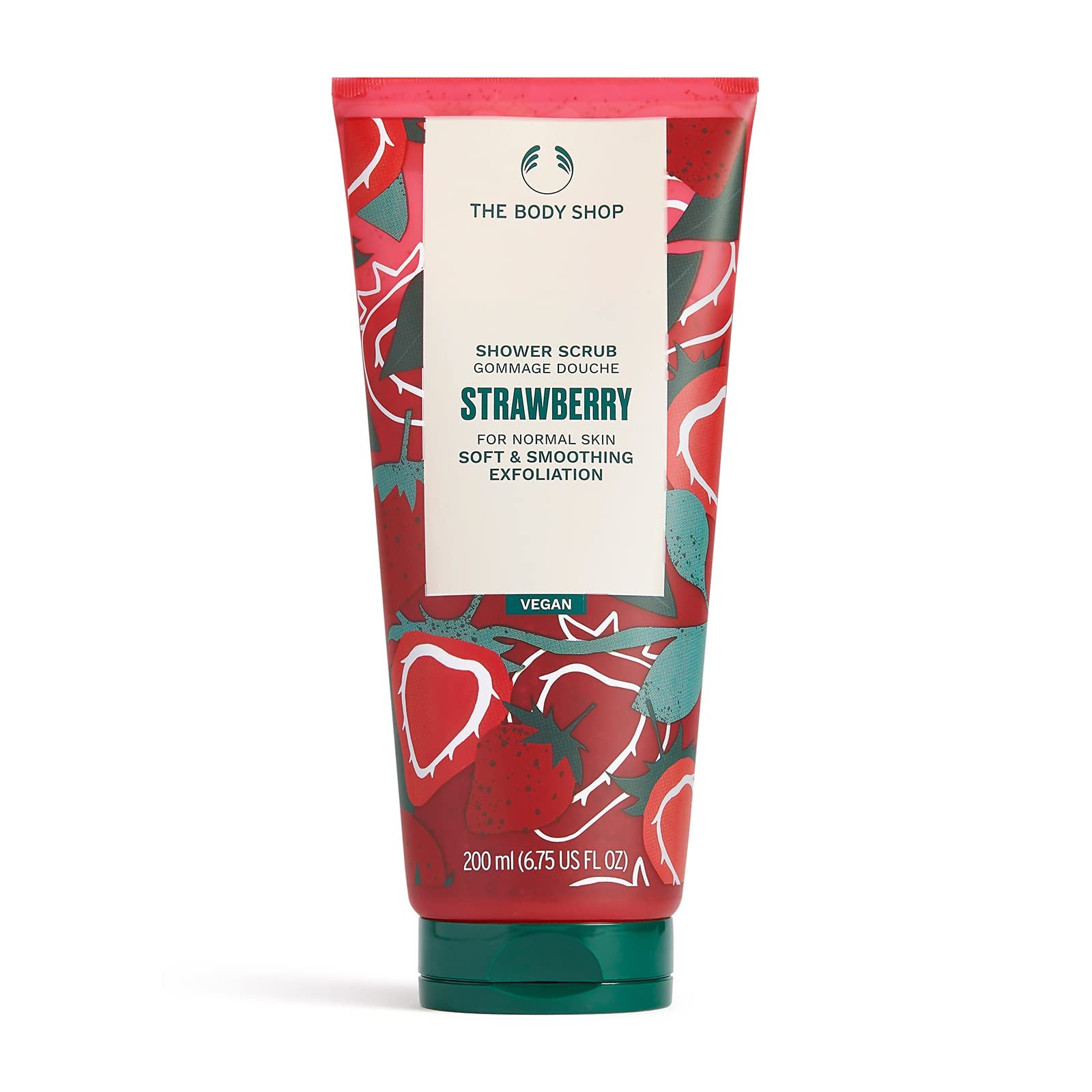 Foto 1 | Exfoliante Corporal The Body Shop, Suavizante De Fresa, 200 Ml - Venta Internacional.