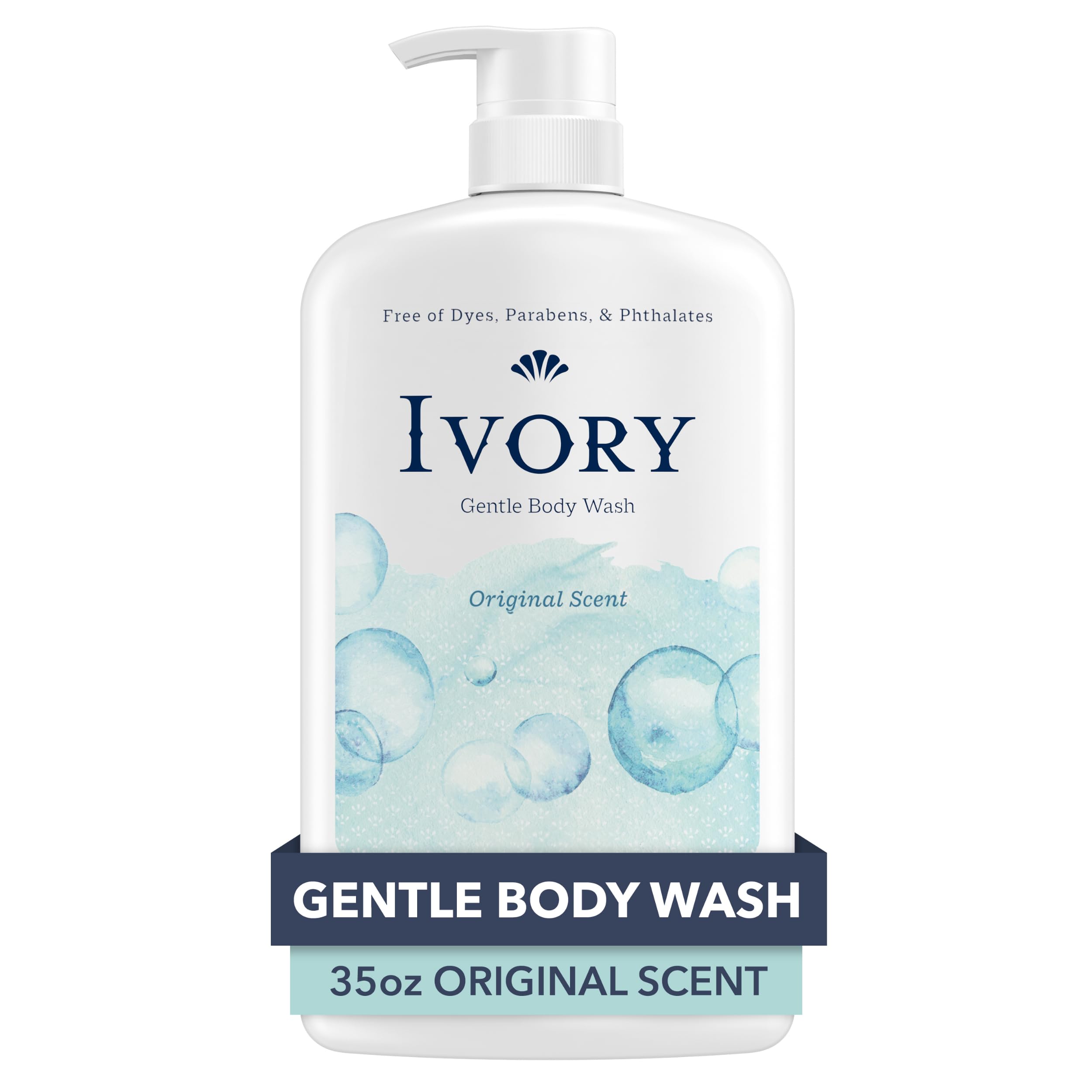 Foto 2 pulgar | Gel De Baño Ivory Gentle Original Scent, 1 Litro, Para Toda La Familia - Venta Internacional.