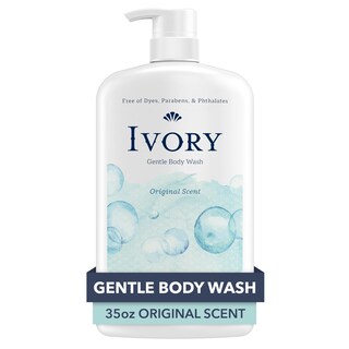 Foto 1 | Gel De Baño Ivory Gentle Original Scent, 1 Litro, Para Toda La Familia - Venta Internacional.