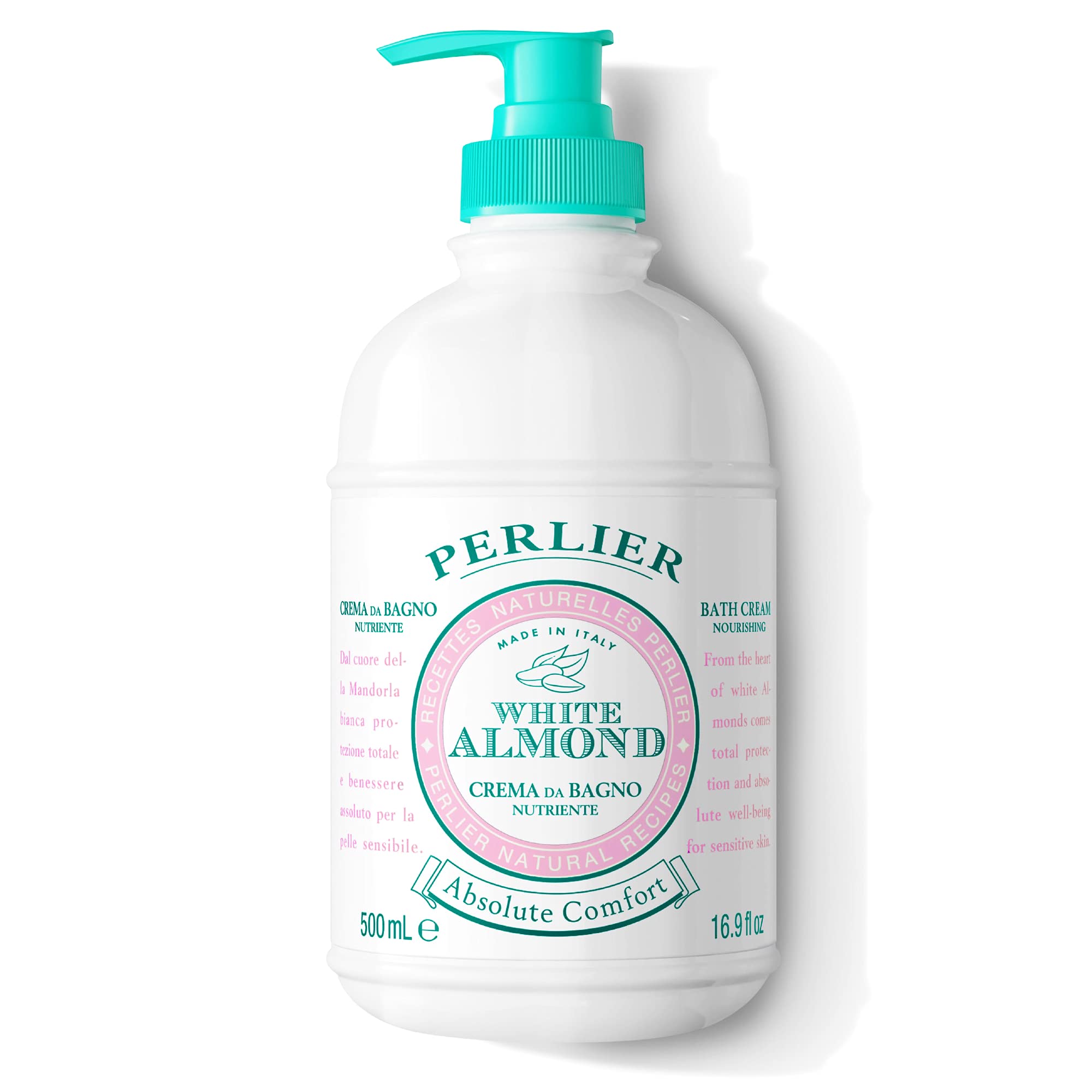 Foto 2 pulgar | Crema De Ducha Y Baño Perlier White Almond, 500 Ml, Nutritiva - Venta Internacional.