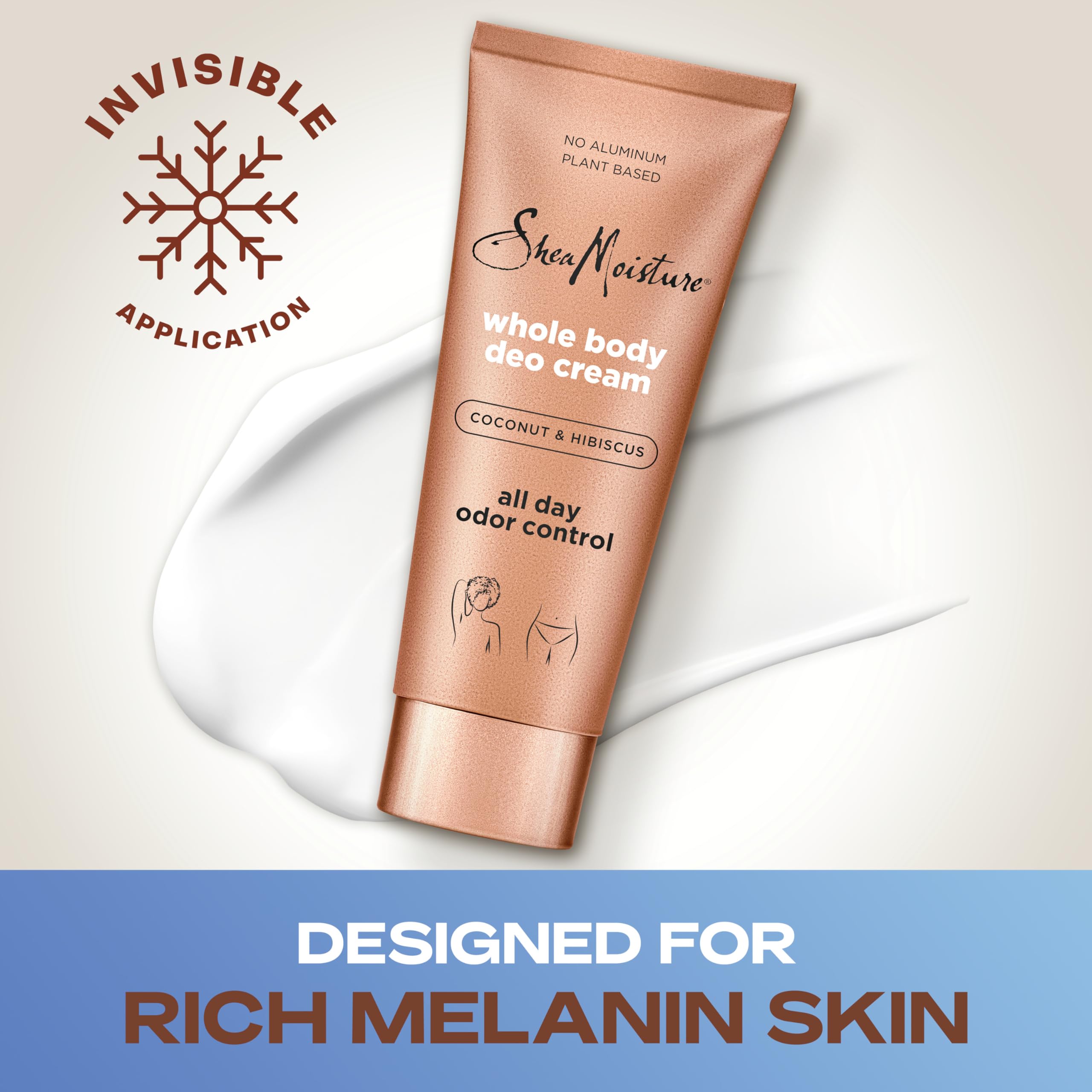 Foto 4 pulgar | Crema Desodorante Sheamoisture Para Todo El Cuerpo, Coco E Hibisco, 75 Ml - Venta Internacional.