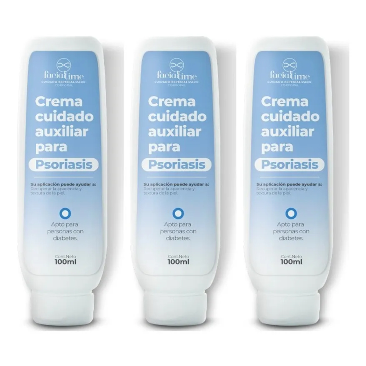 Foto 1 | Crema Hidratante Urea Aloe Vitamina A Psoriasis Facialtime