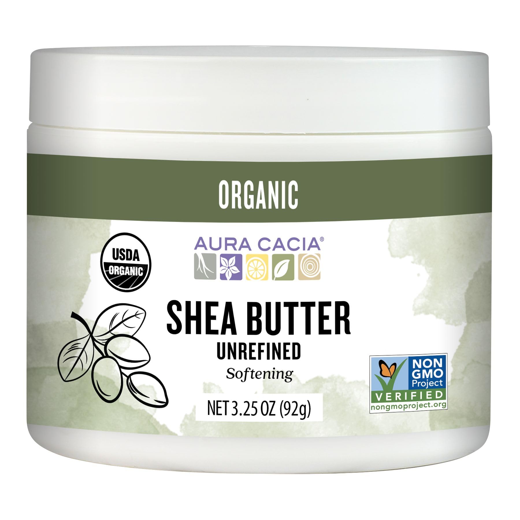 Foto 2 pulgar | Manteca De Karité Aura Cacia Orgánica Sin Refinar 96 Ml - Venta Internacional.