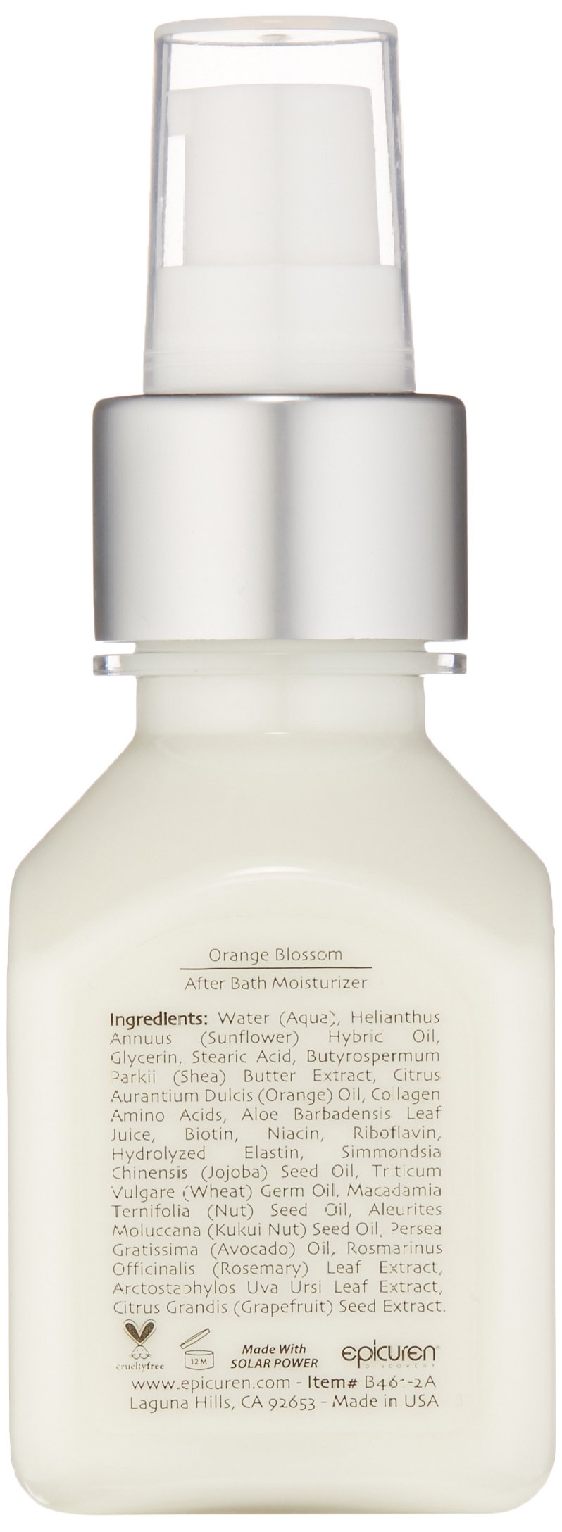 Foto 3 | Crema Hidratante Epicuren Discovery Orange Blossom Para Después Del Baño 60 Ml - Venta Internacional.