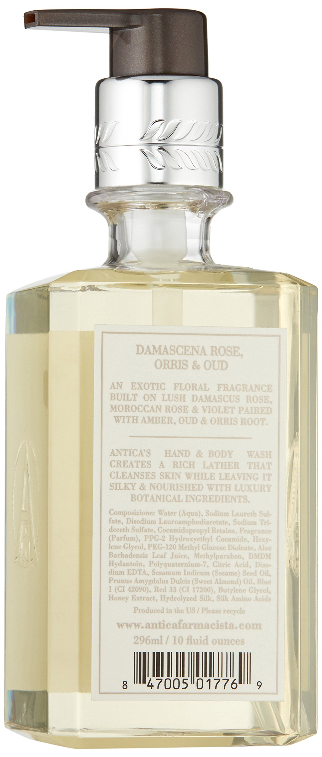 Foto 3 pulgar | Gel de Baño y Manos Antica Farmacista Damascena Rose 300 ml - Venta Internacional